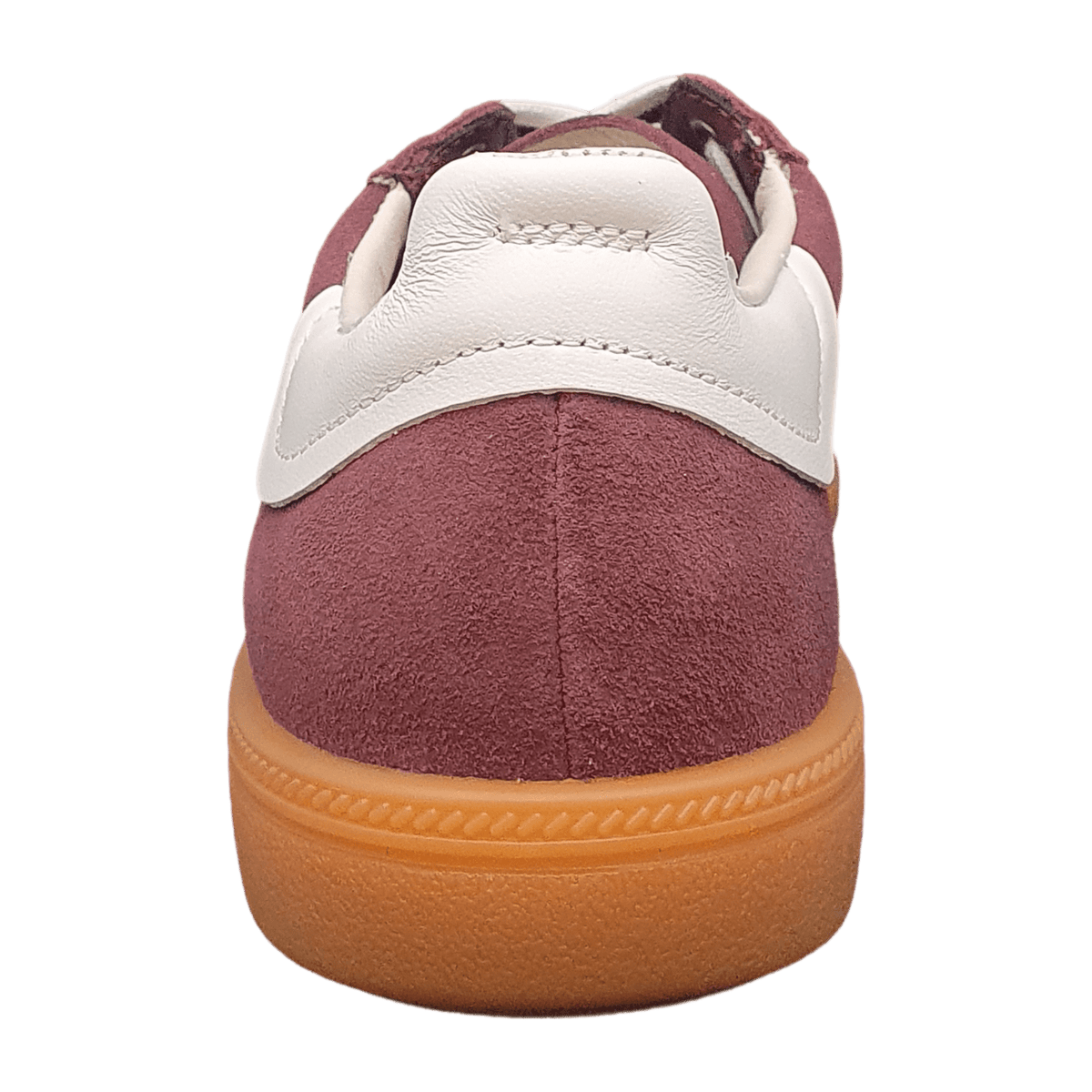 ECCO Soft 11 Women's Sneaker - Dark Ruby Leather Lace-Up Shoes