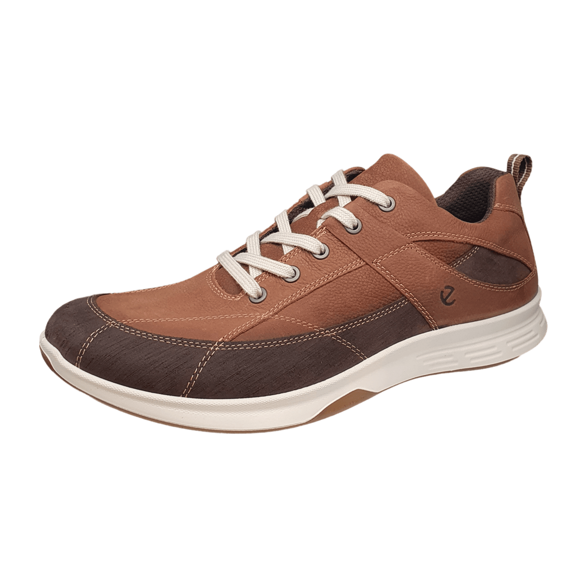 ECCO Exceed Men's Brown Walking Sneakers - Fluidform Comfort