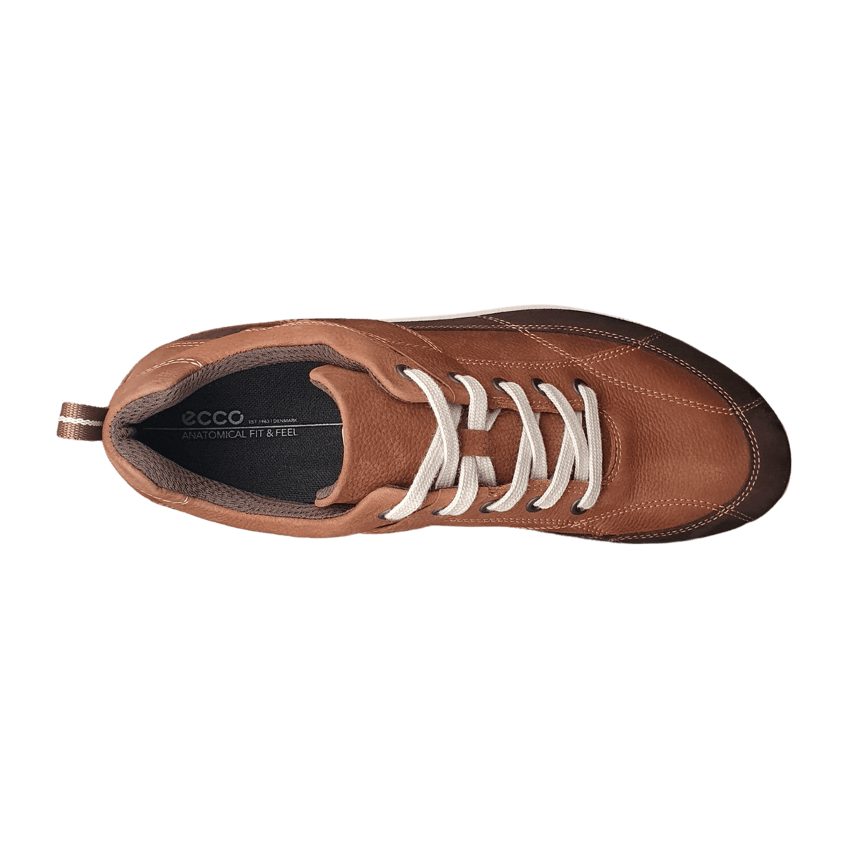 ECCO Exceed Men's Brown Walking Sneakers - Fluidform Comfort