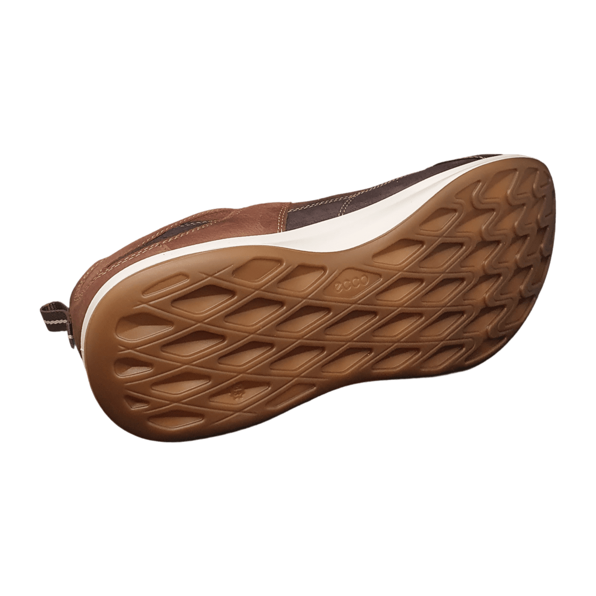 ECCO Exceed Men's Brown Walking Sneakers - Fluidform Comfort
