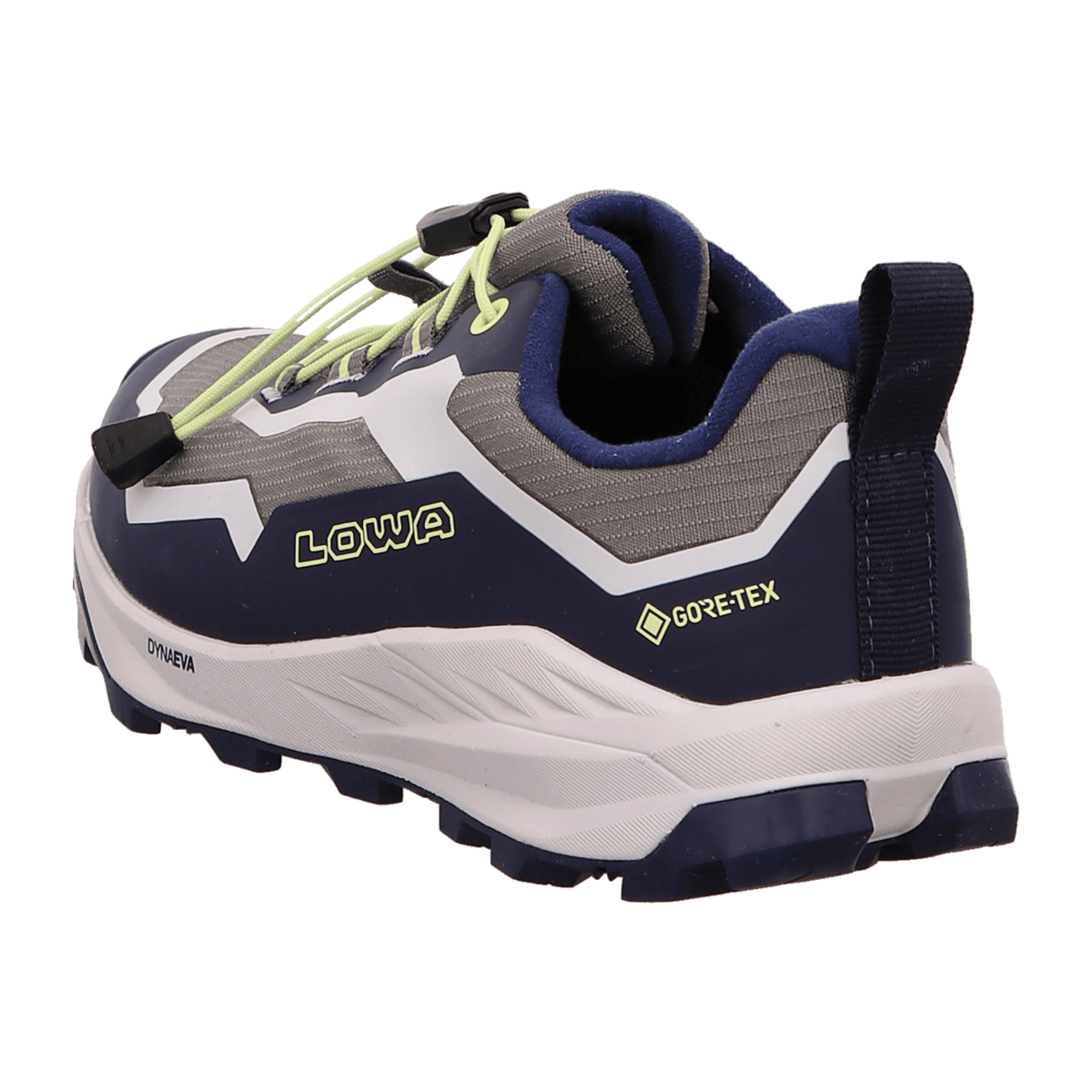 LOWA Trailux GTX Lo JR Kids Trail Shoes Navy Grey Waterproof