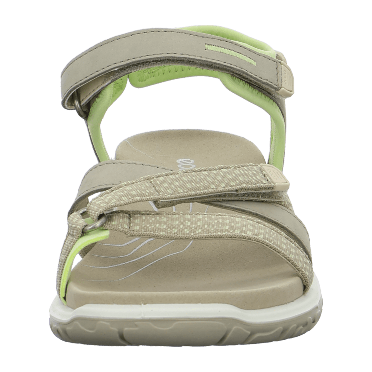 ECCO Offroad Roam Sport Sandals Women Beige 3-Point Adjustable
