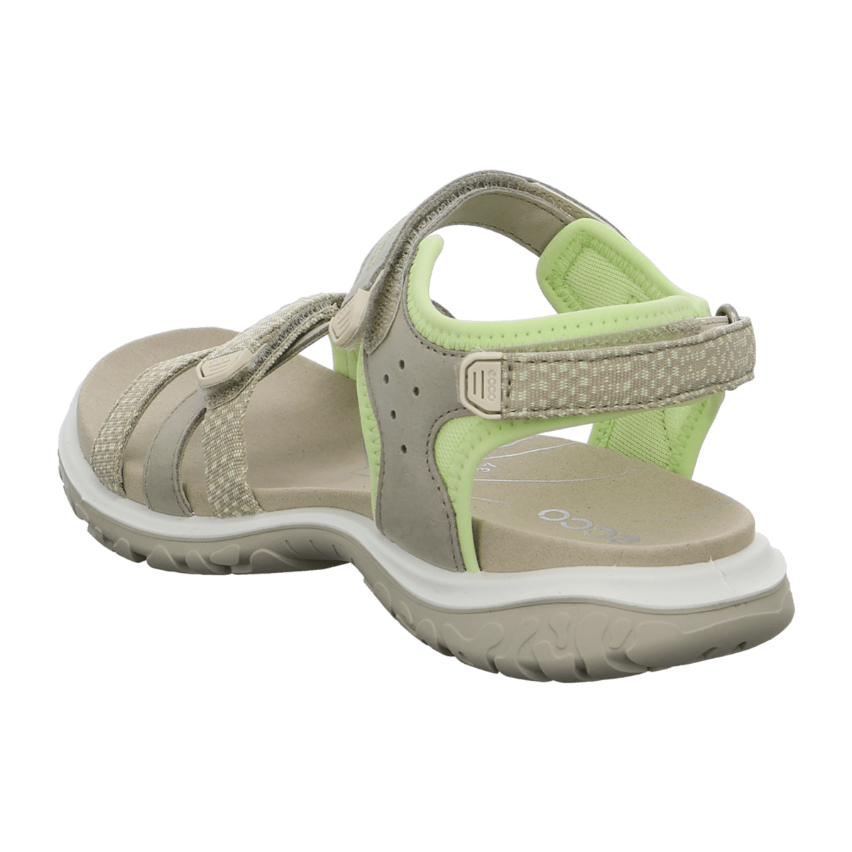 ECCO Offroad Roam Sport Sandals Women Beige 3-Point Adjustable