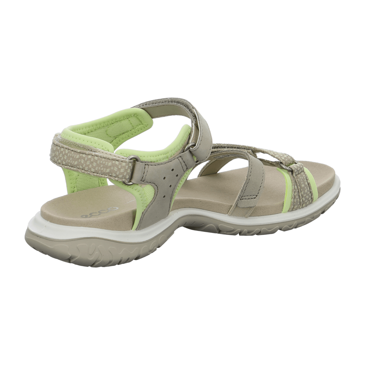 ECCO Offroad Roam Sport Sandals Women Beige 3-Point Adjustable