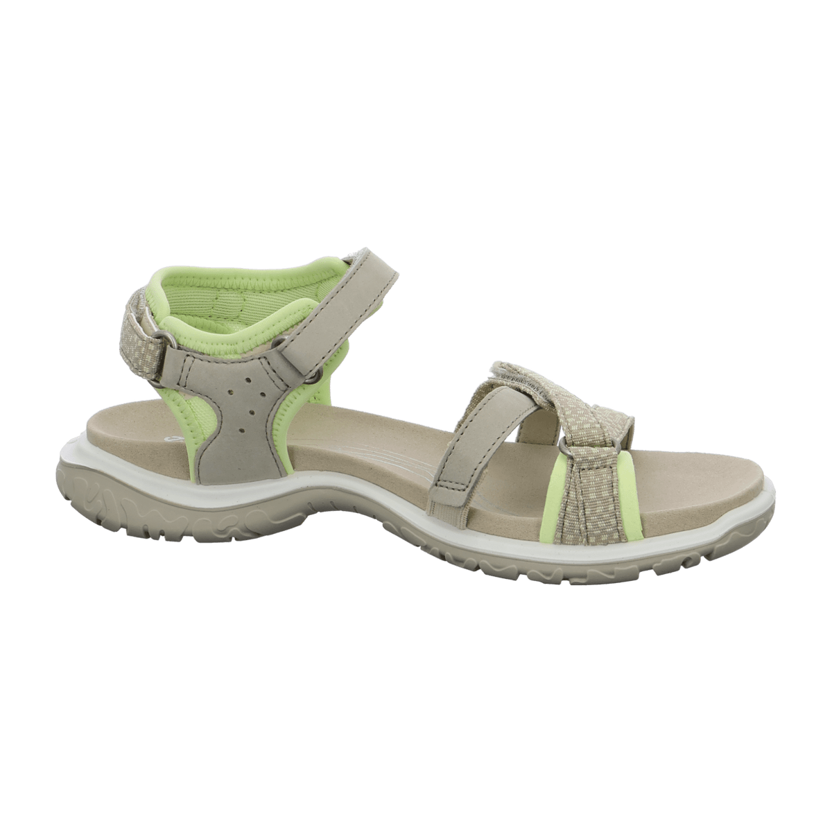 ECCO Offroad Roam Sport Sandals Women Beige 3-Point Adjustable