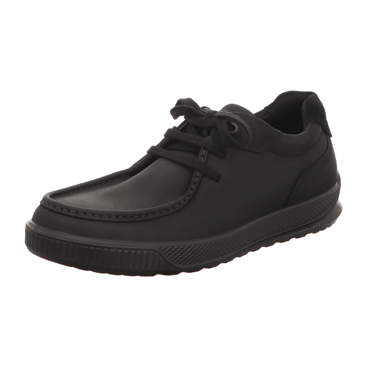 ECCO Byway Mocassin Toe Men's Sneakers - Black Nubuck Waterproof