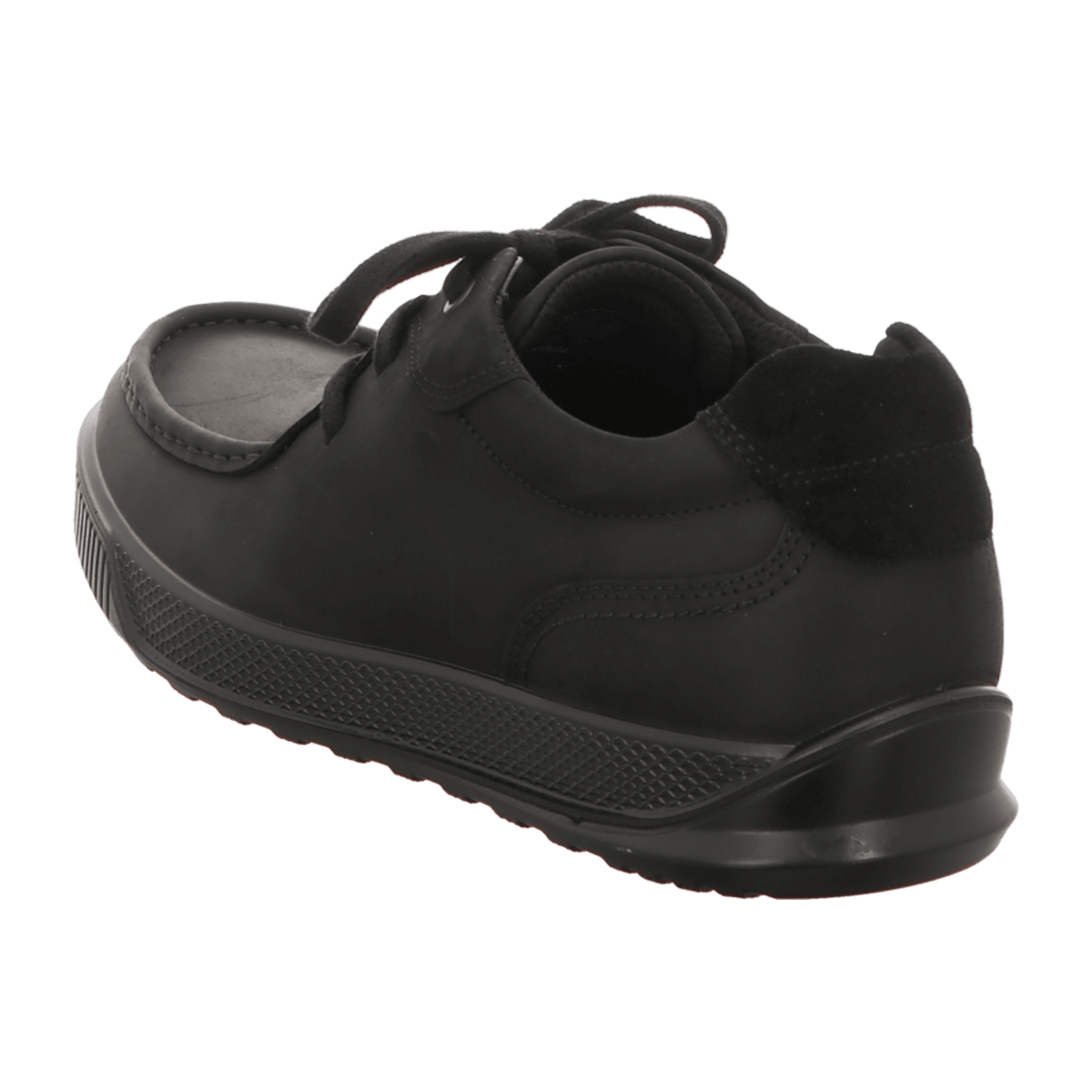 ECCO Byway Mocassin Toe Men's Sneakers - Black Nubuck Waterproof