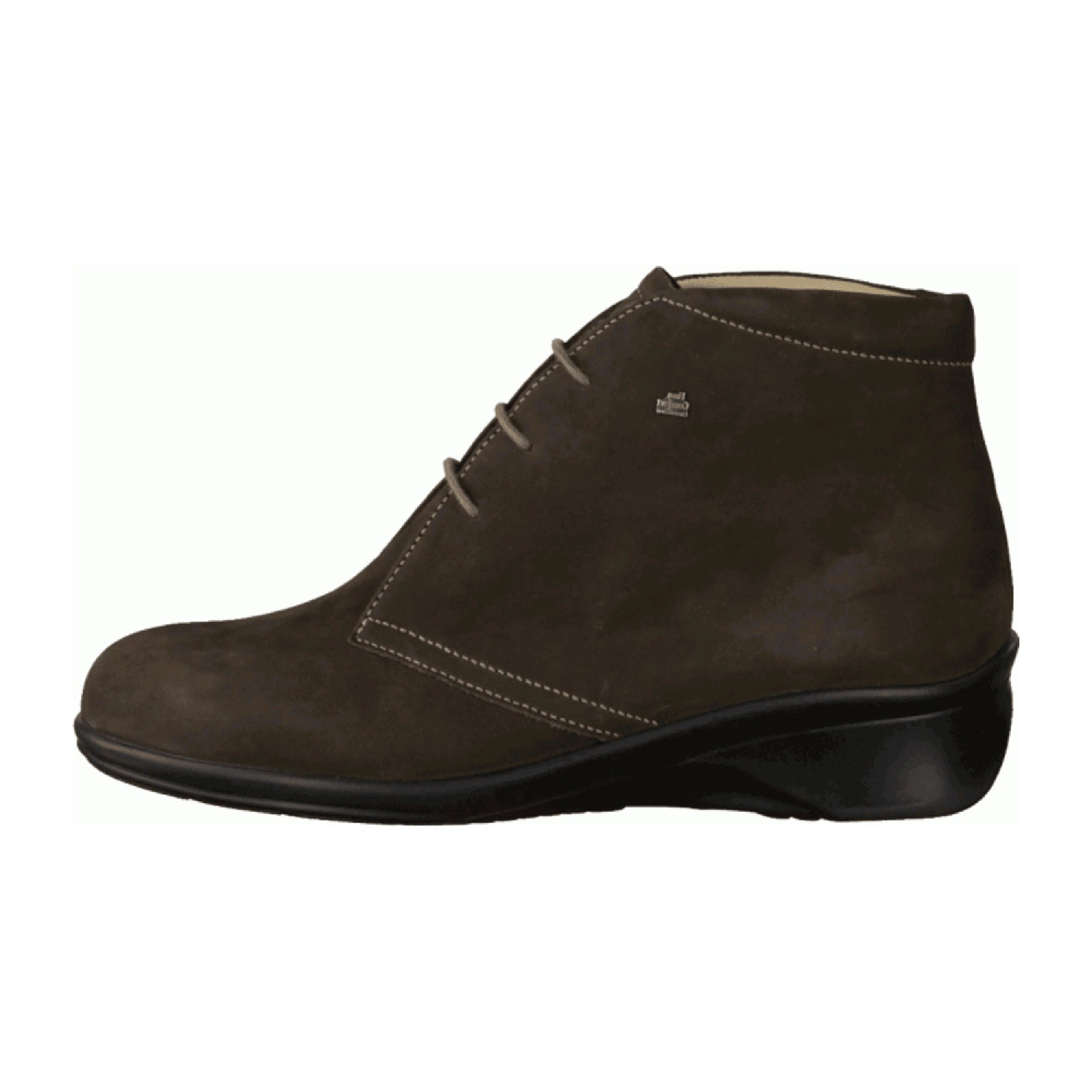 Finn Comfort Women's Black Comfort Lace-up Shoes - Stylish & Durable