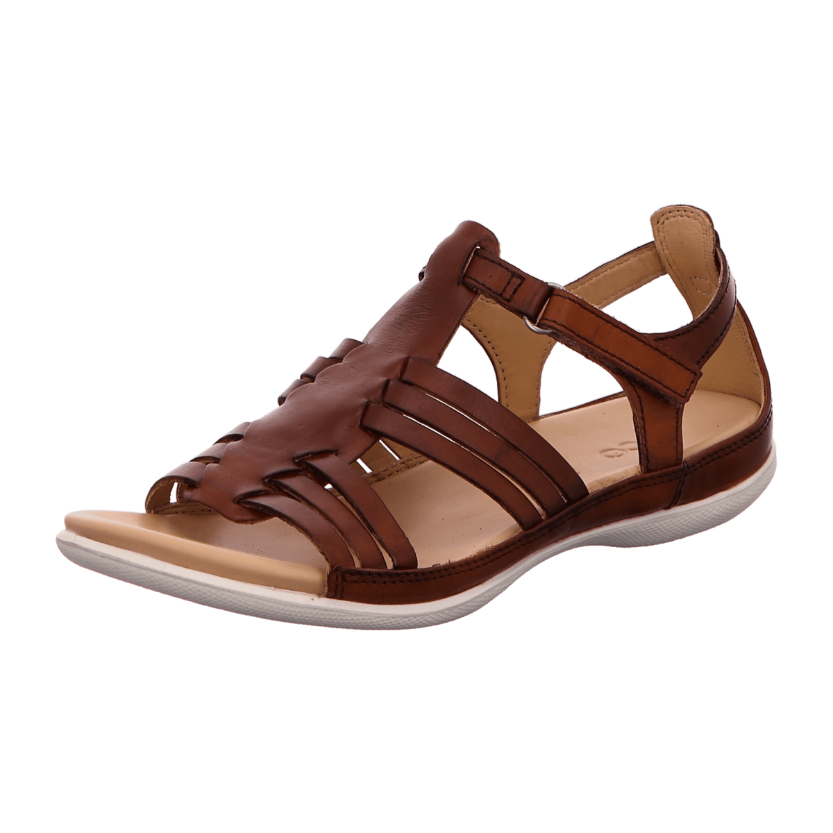ECCO Flash Huarache Women's Leather Sandals Brown