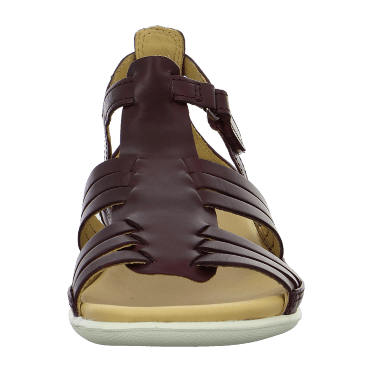 ECCO Women's Flash Huarache Leather Sandals Ruby - Lightweight Comfort