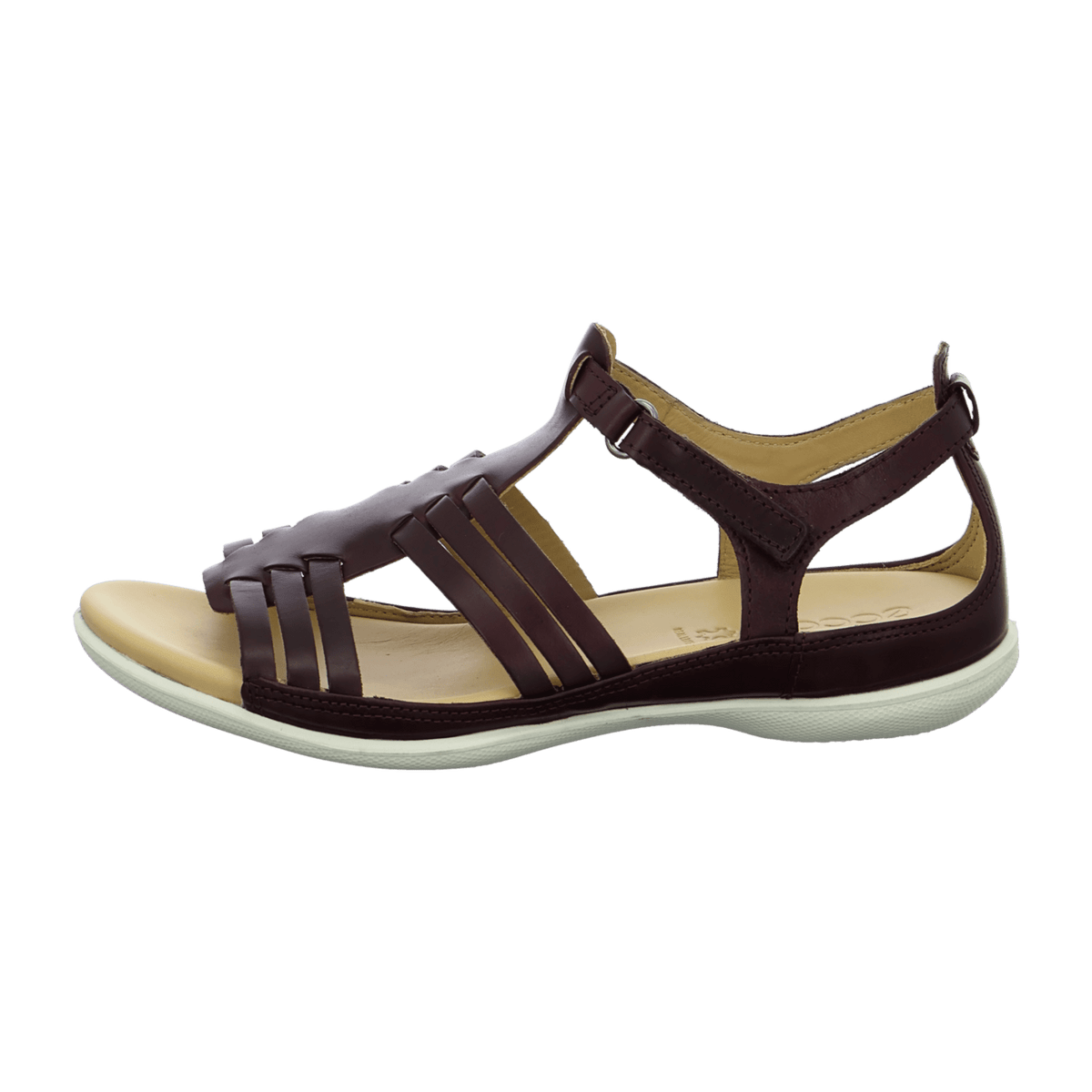 ECCO Women's Flash Huarache Leather Sandals Ruby - Lightweight Comfort
