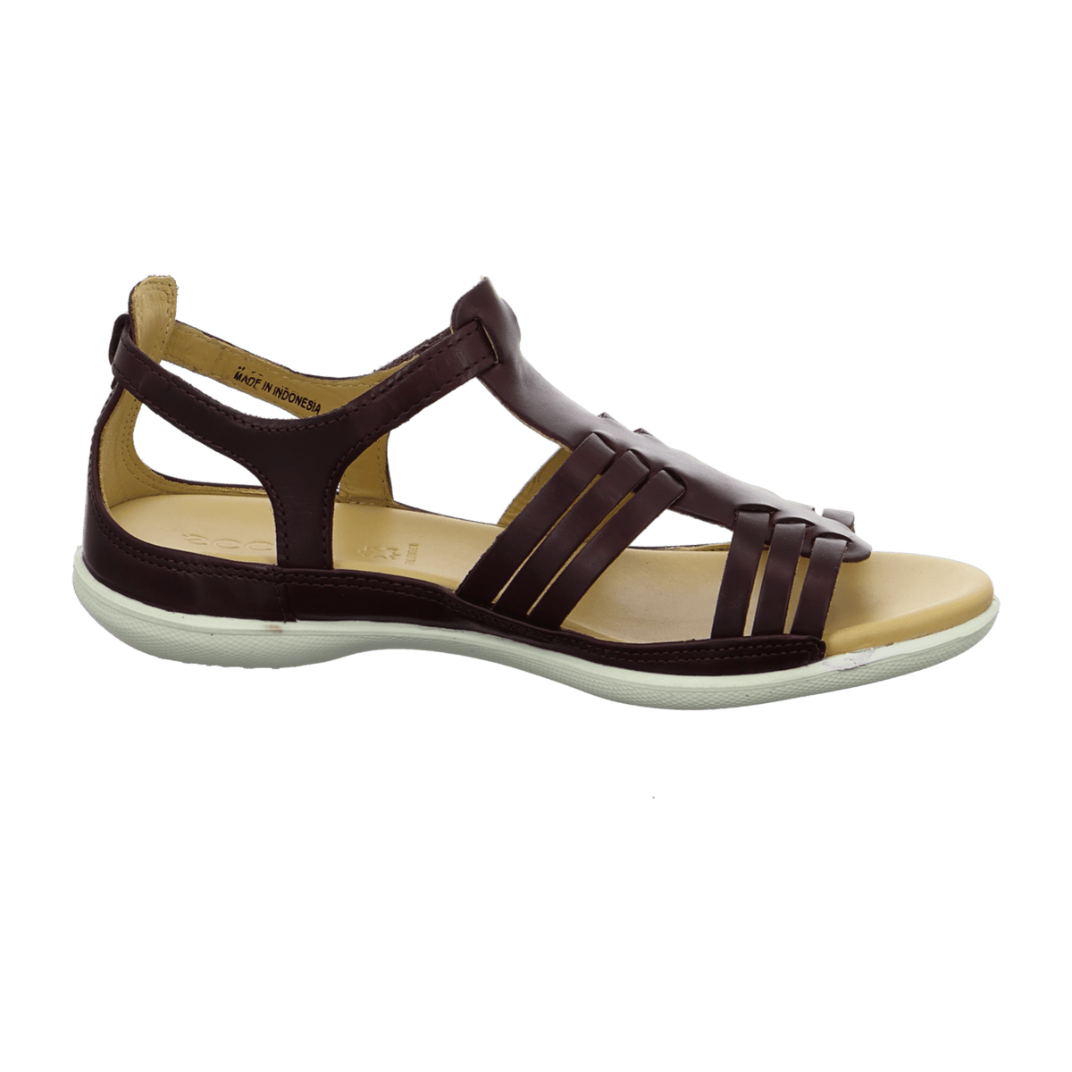 ECCO Women's Flash Huarache Leather Sandals Ruby - Lightweight Comfort