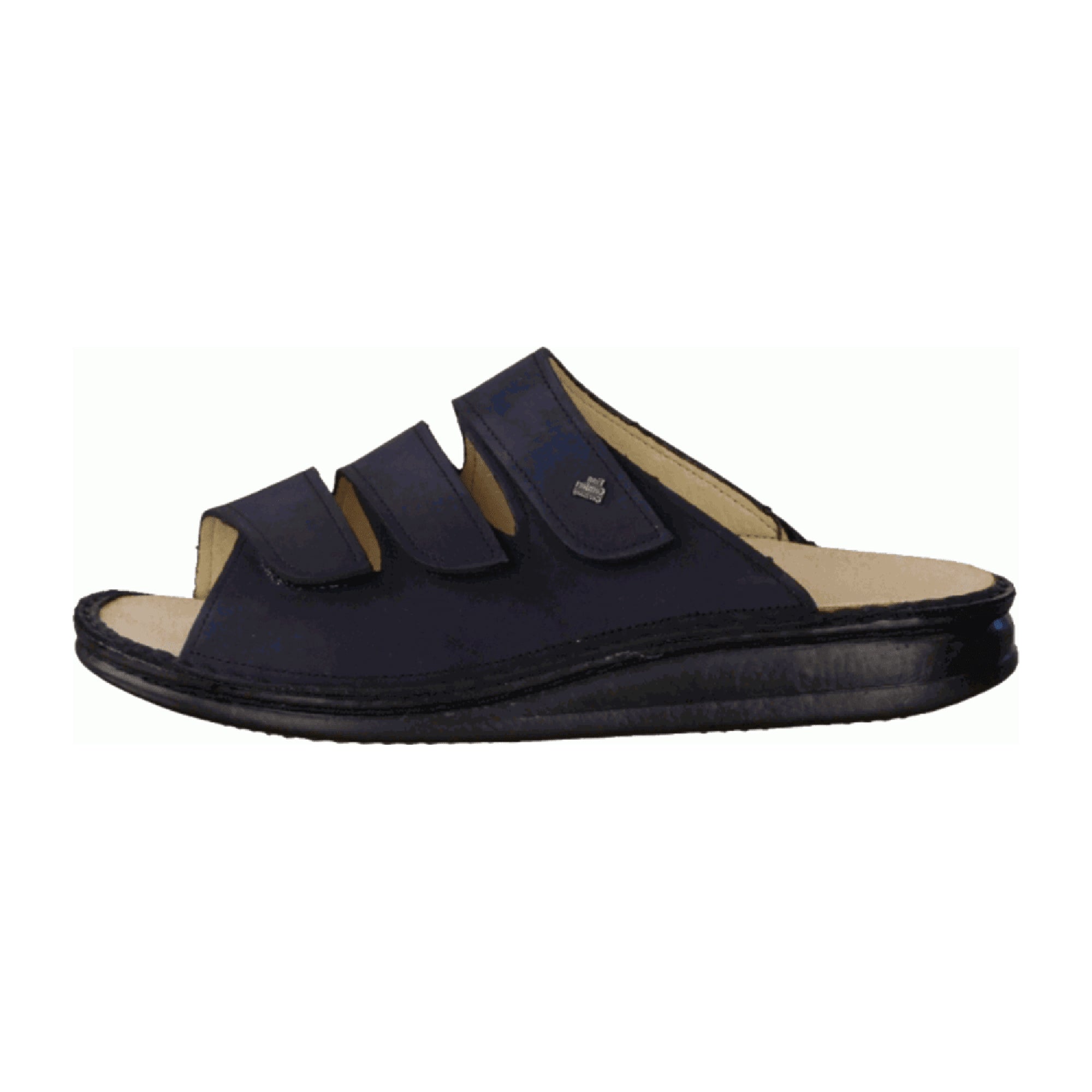 Finn Comfort Korfu Men's Comfort Sandals, Stylish Blue