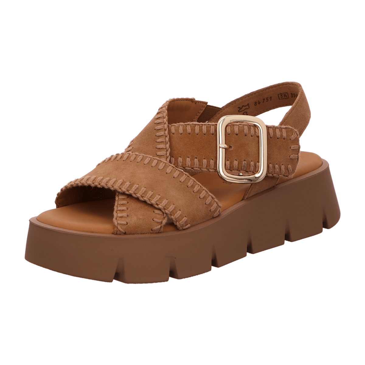 Gabor Women's Plateau Sandals Brown