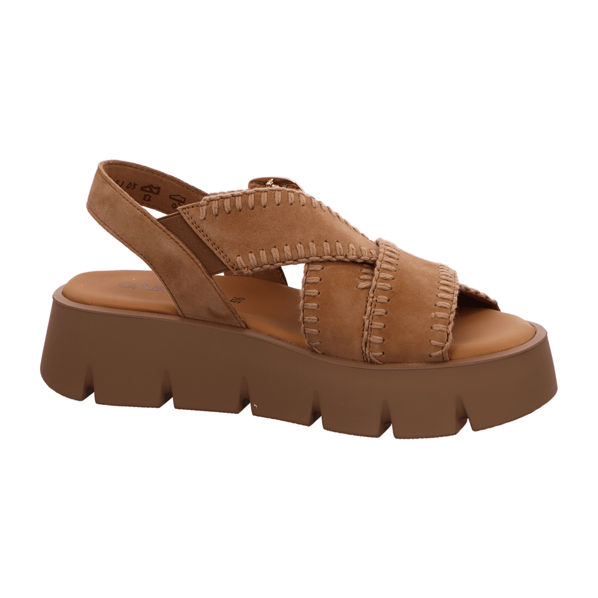 Gabor Women's Plateau Sandals Brown