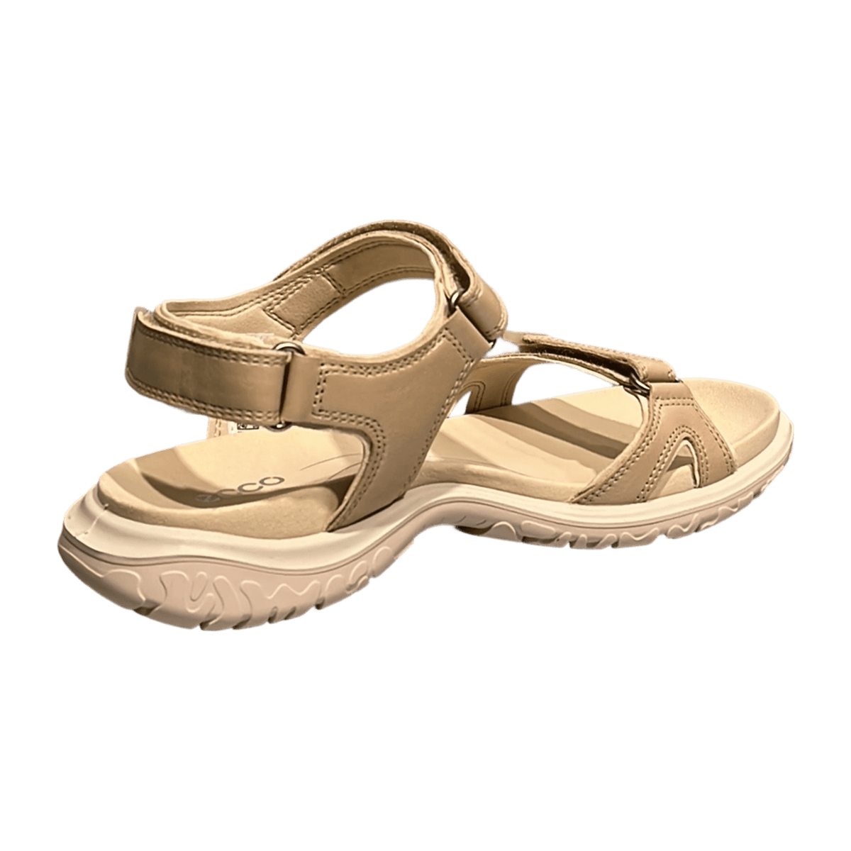ECCO OFFROAD Women's Beige Sandals - Comfort Walking Shoes