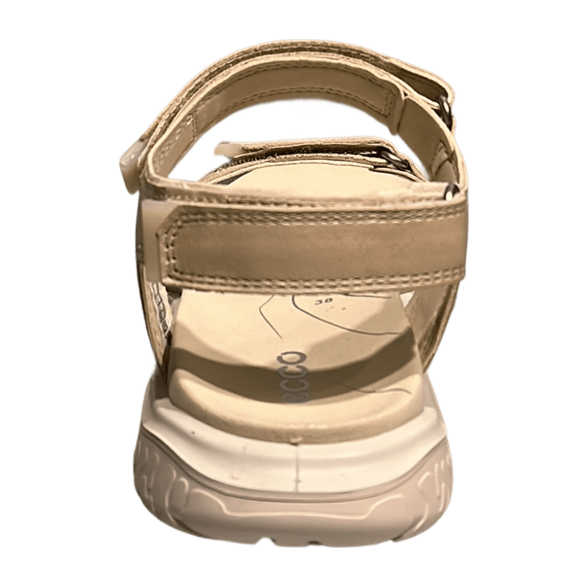 ECCO OFFROAD Women's Beige Sandals - Comfort Walking Shoes