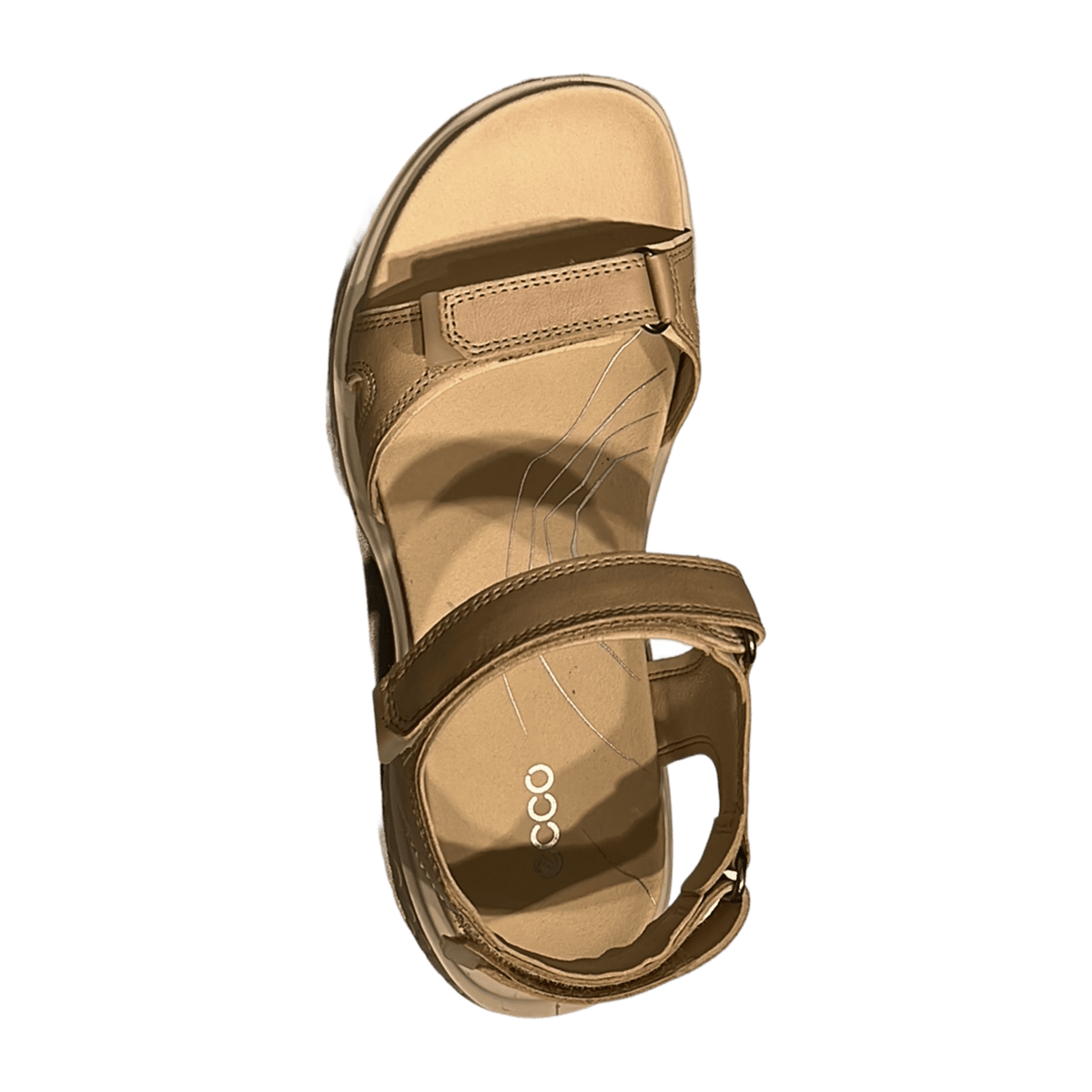 ECCO OFFROAD Women's Beige Sandals - Comfort Walking Shoes