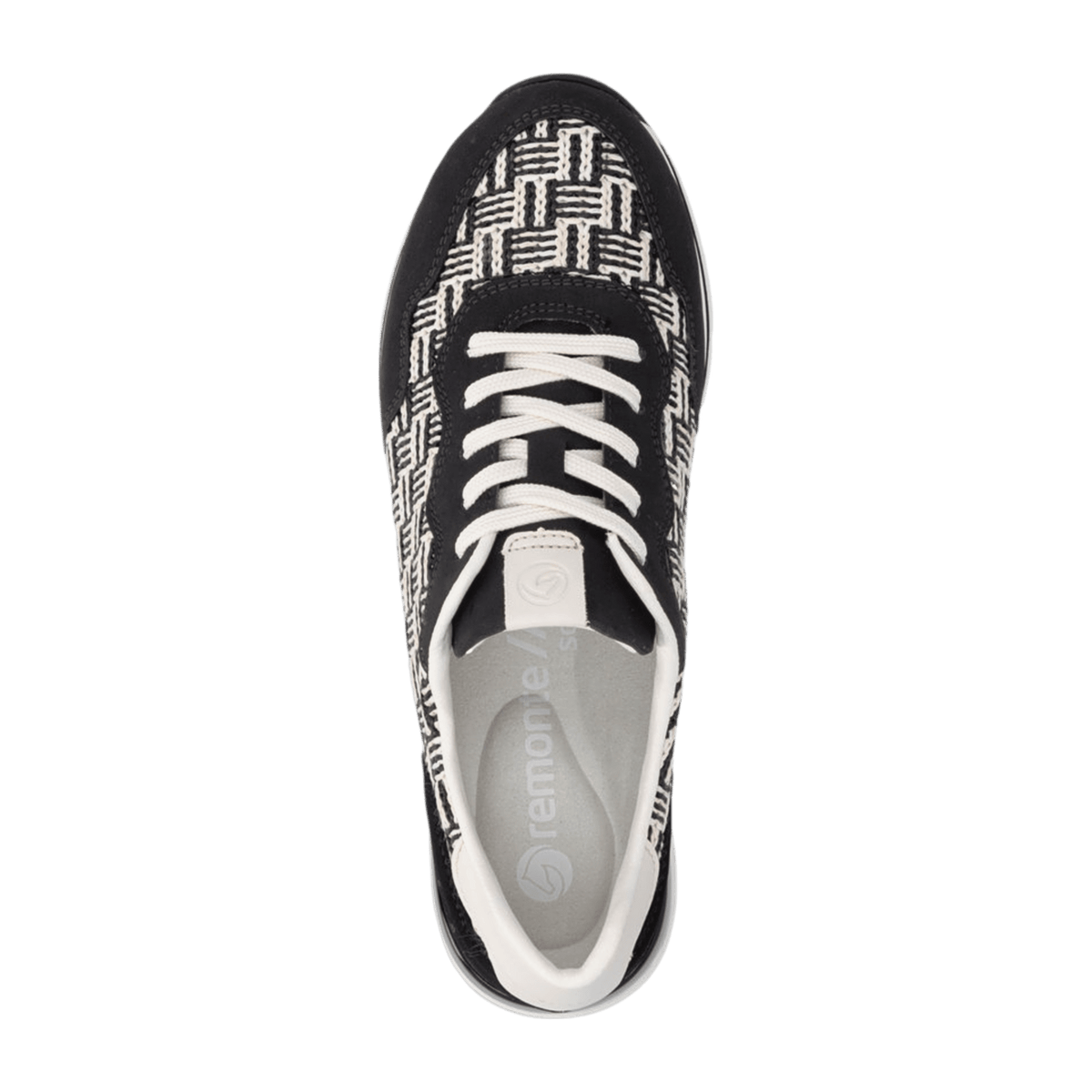 Remonte Women's Comfort Lace-Up Shoes Black