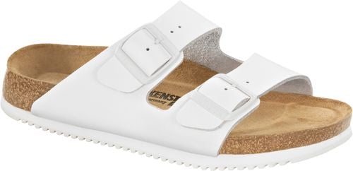 Birkenstock mule Arizona SL white natural leather - Bartel-Shop