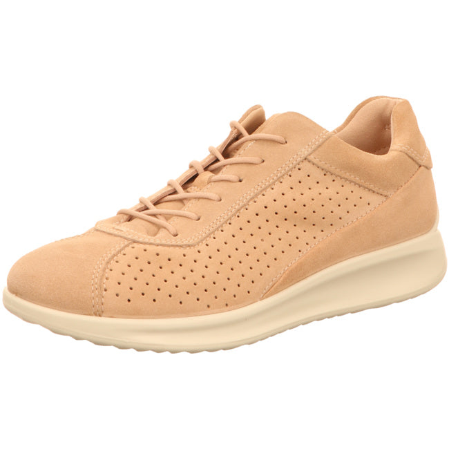 Ecco sporty lace-up shoes for women beige - Bartel-Shop