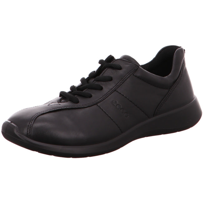 Ecco Sporty lace-up shoes for women black - Bartel-Shop