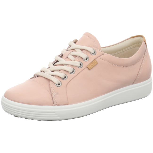Ecco comfortable lace-up shoes for women pink - Bartel-Shop