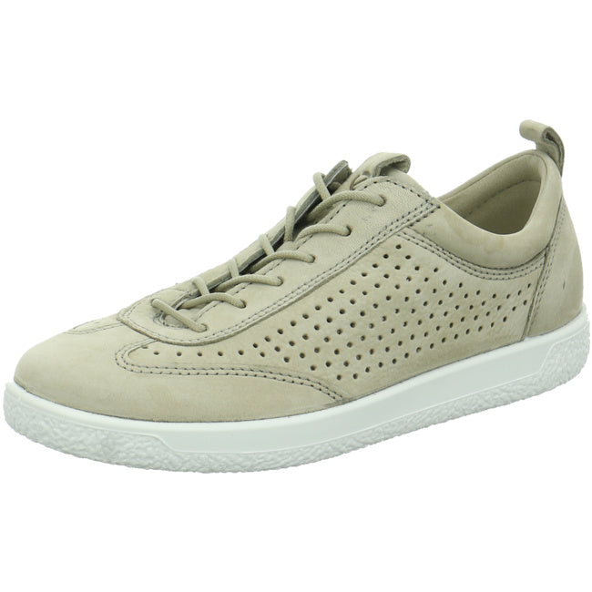 Ecco comfortable lace-up shoes for women green - Bartel-Shop