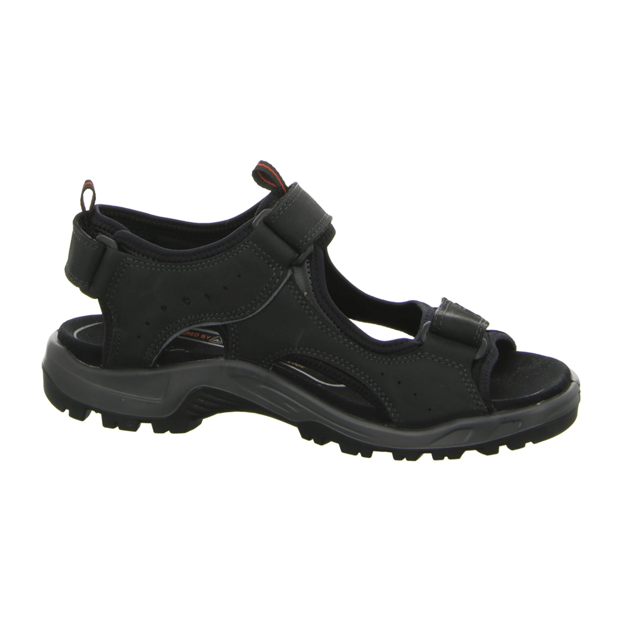 Ecco OFFROAD Men's Outdoor Sandal - Black Nubuck Leather