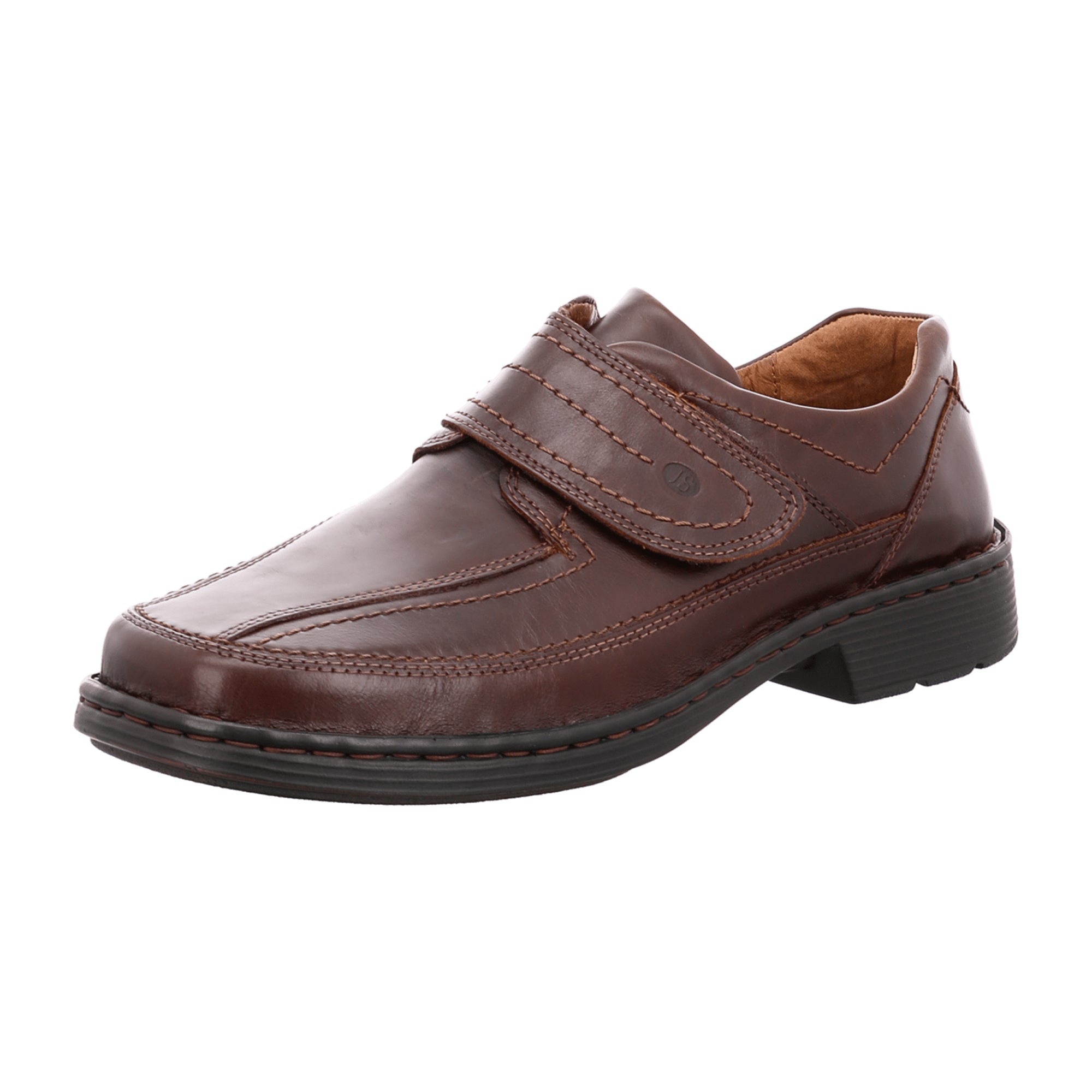 Rieker Brown Leather Slip-On Shoes for Men