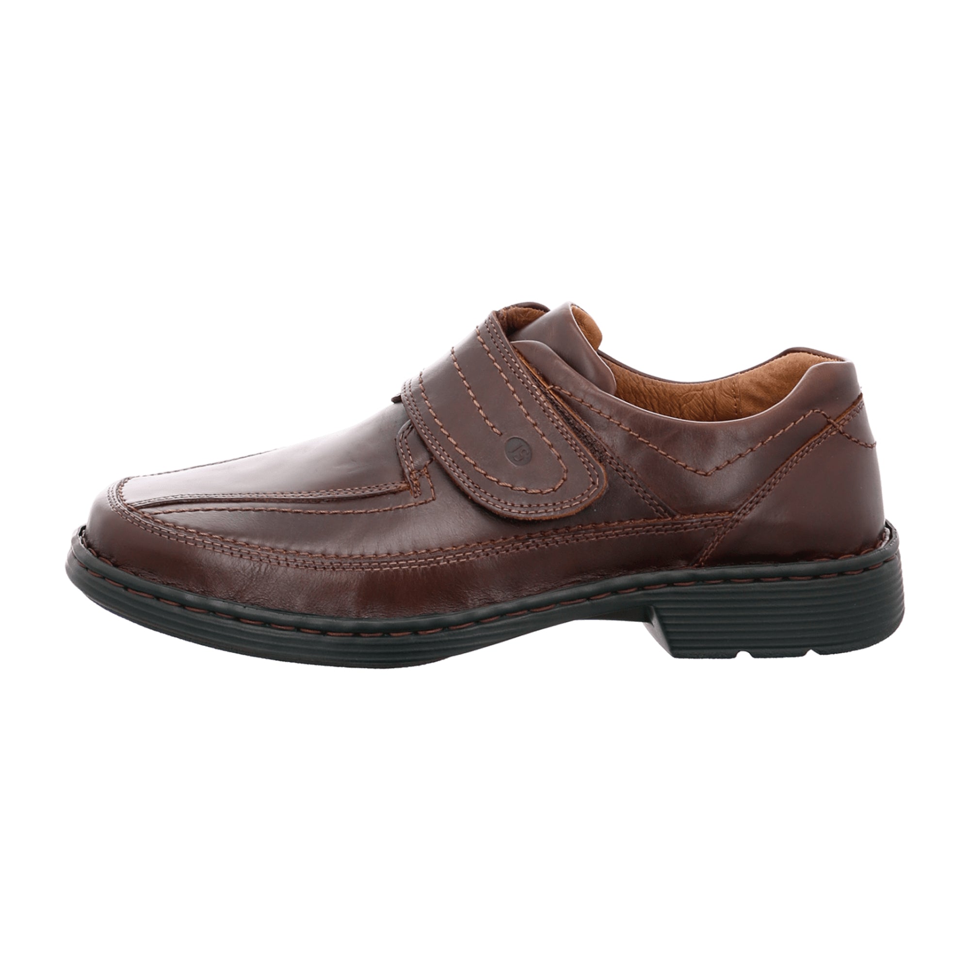 Rieker Brown Leather Slip-On Shoes for Men