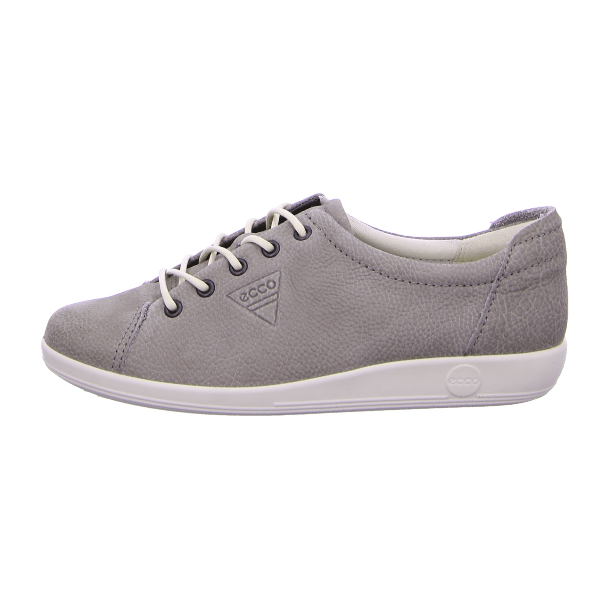 Ecco SOFT 2.0 Women's Stylish Grey Sneakers - Comfortable & Durable