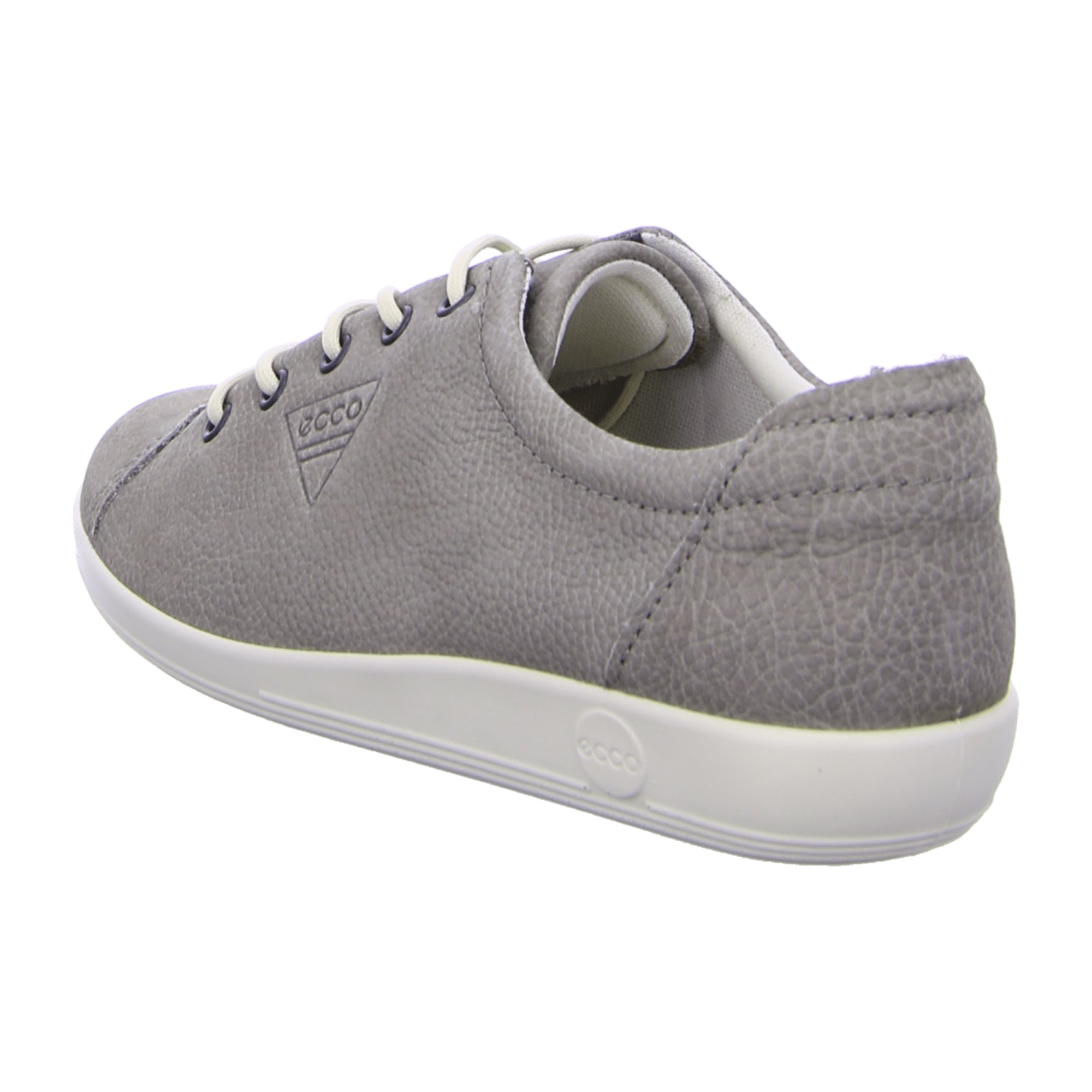 Ecco SOFT 2.0 Women's Stylish Grey Sneakers - Comfortable & Durable