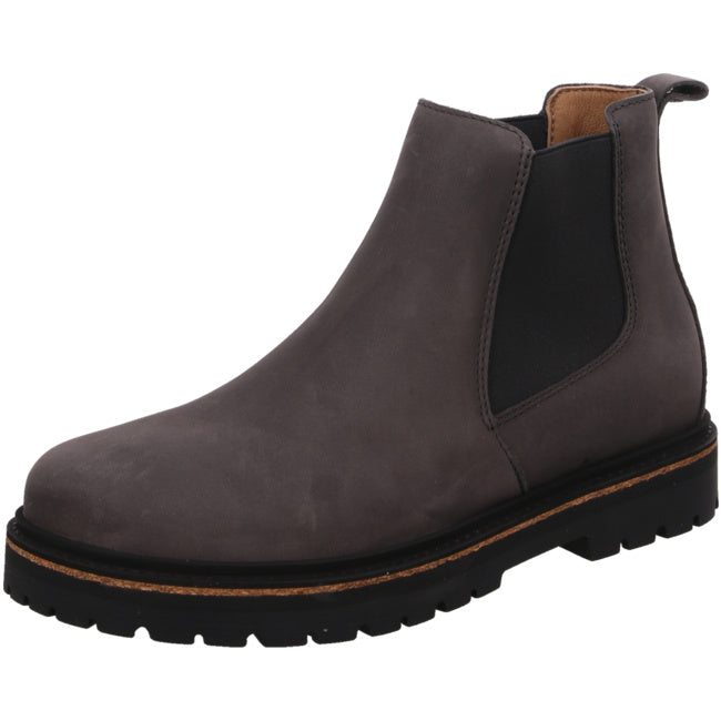 Birkenstock Stalon Chelsea narrow Graphite Nubuck Boot Shoes Ankle Sandals Slippers - Bartel-Shop
