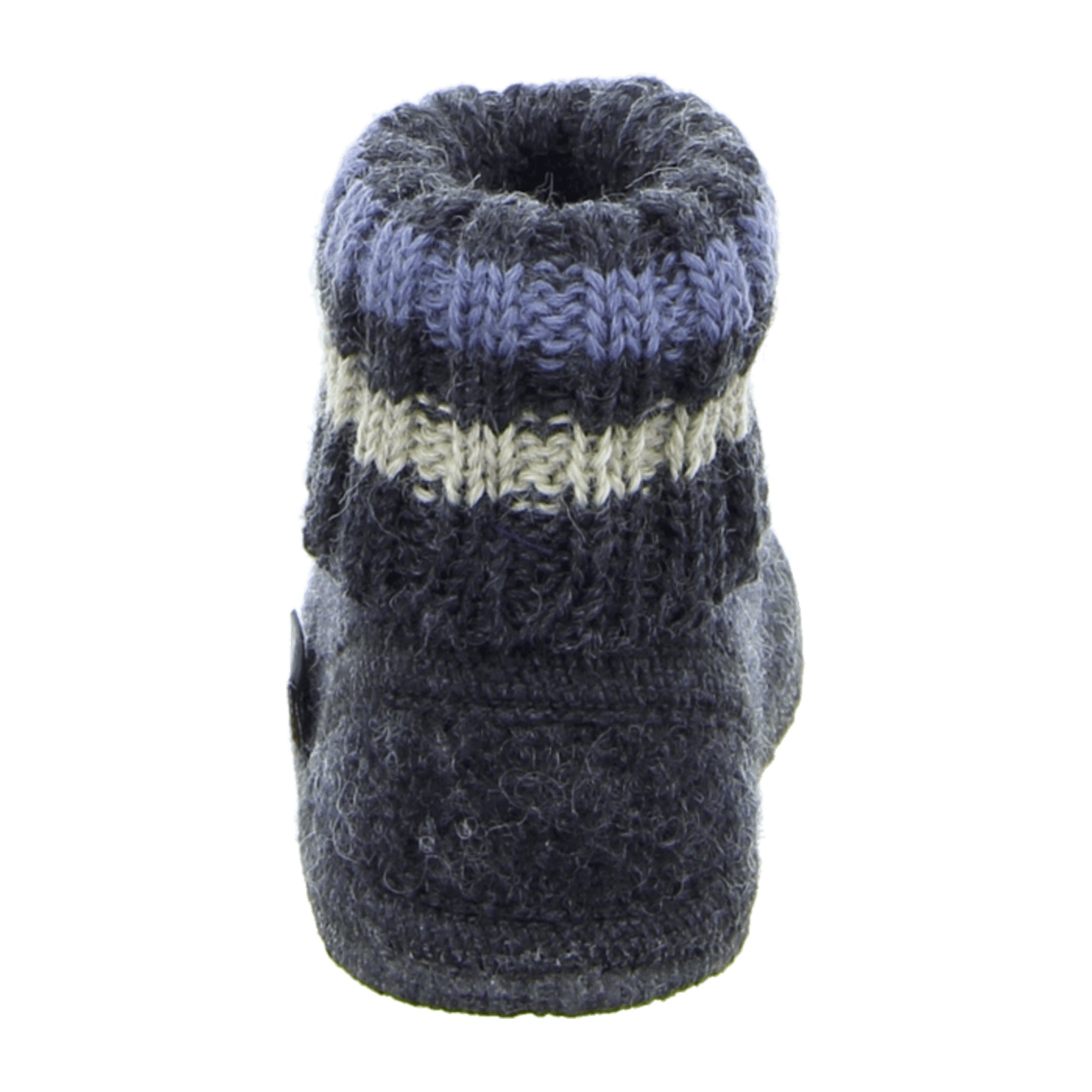Haflinger Boys' Toddler Slippers - Durable and Stylish Grey Footwear for Kids