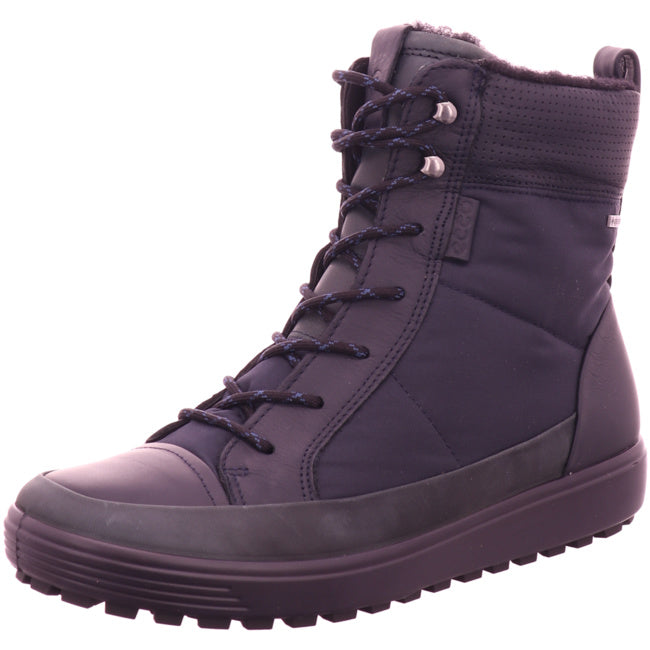 Ecco comfortable ankle boots for women blue - Bartel-Shop