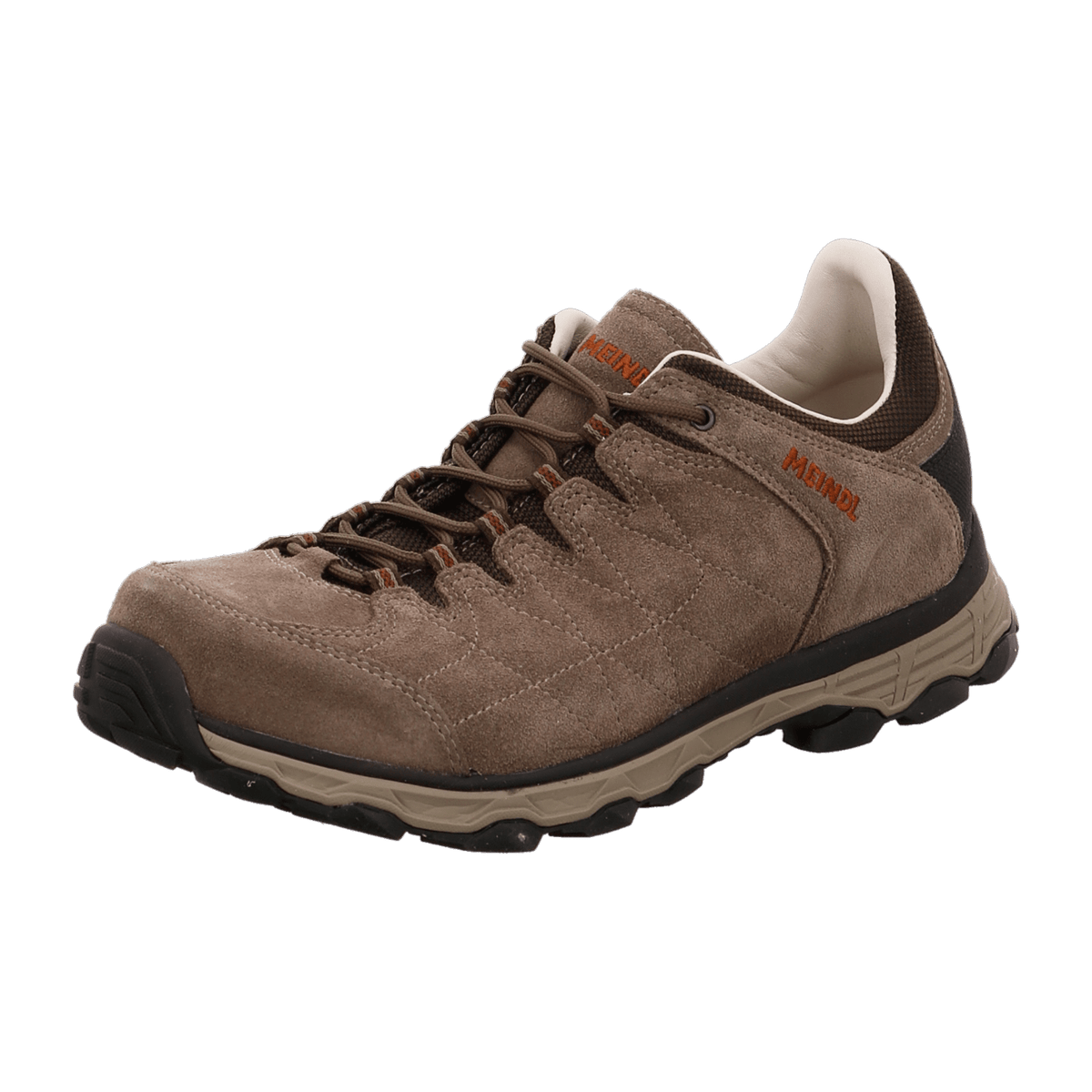 Meindl Men's Trail Running Shoes Brown Leather Breathable