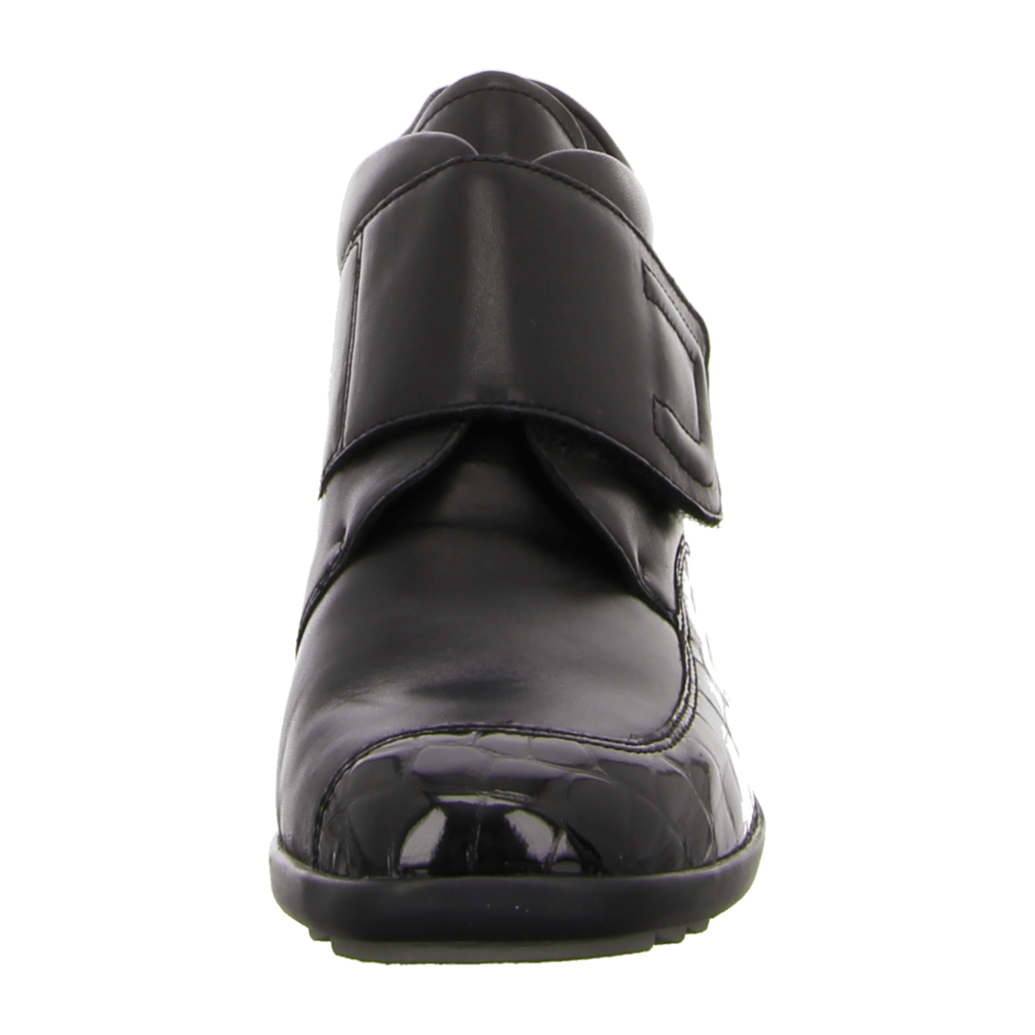 ARA MERAN-ST Women's Smooth Leather Ankle Boots Black