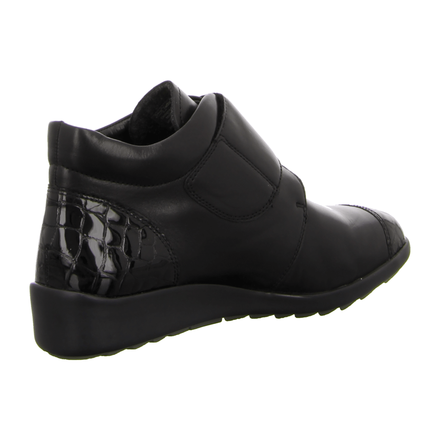 ARA MERAN-ST Women's Smooth Leather Ankle Boots Black