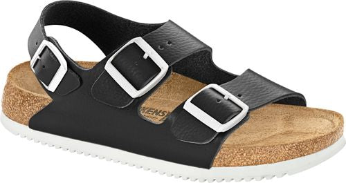 Birkenstock sandal Milano SL black natural leather - Bartel-Shop