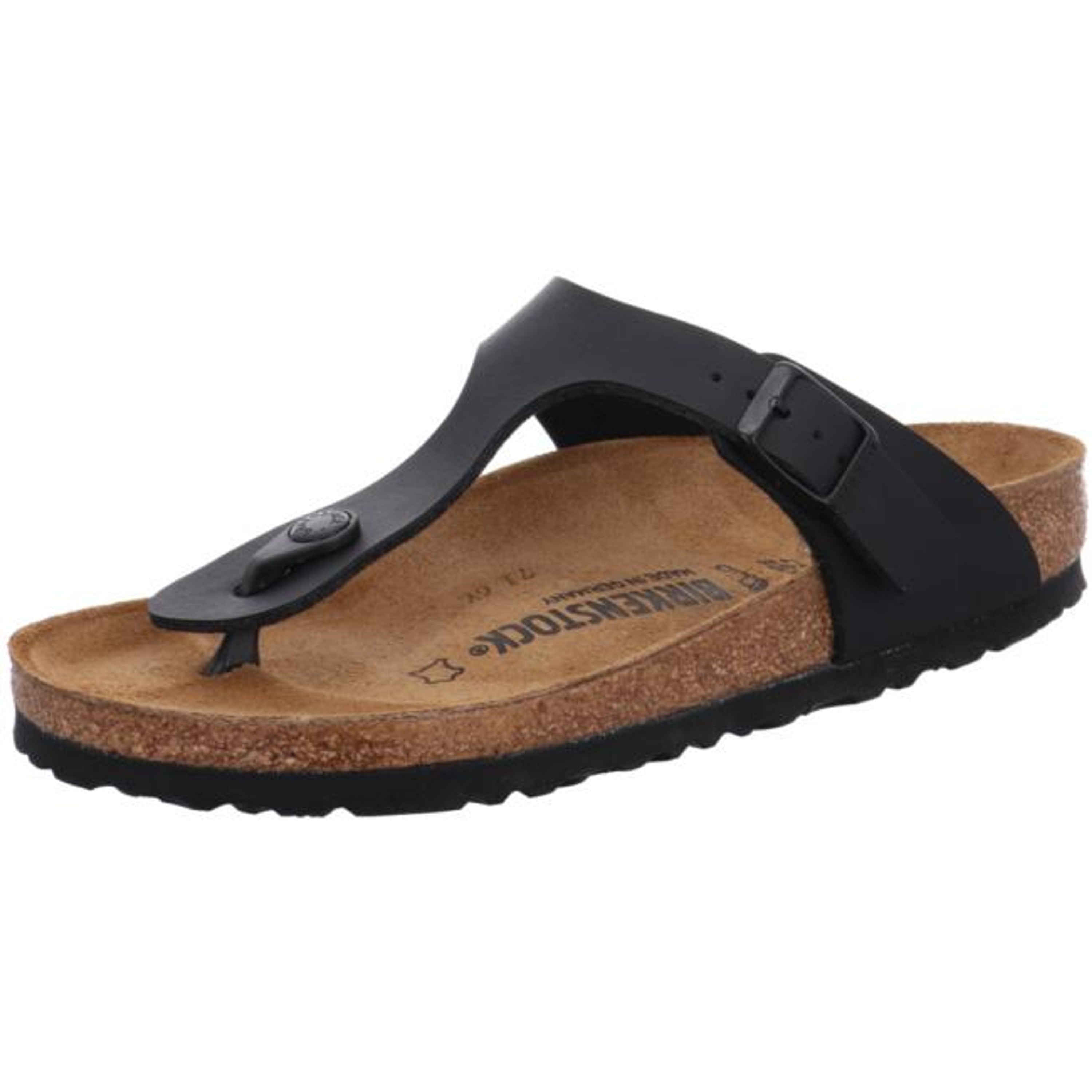 Birkenstock Gizeh Sandals Birko Flor Shoes Flip Flops Slides Shoes Thongs Black regular - Bartel-Shop