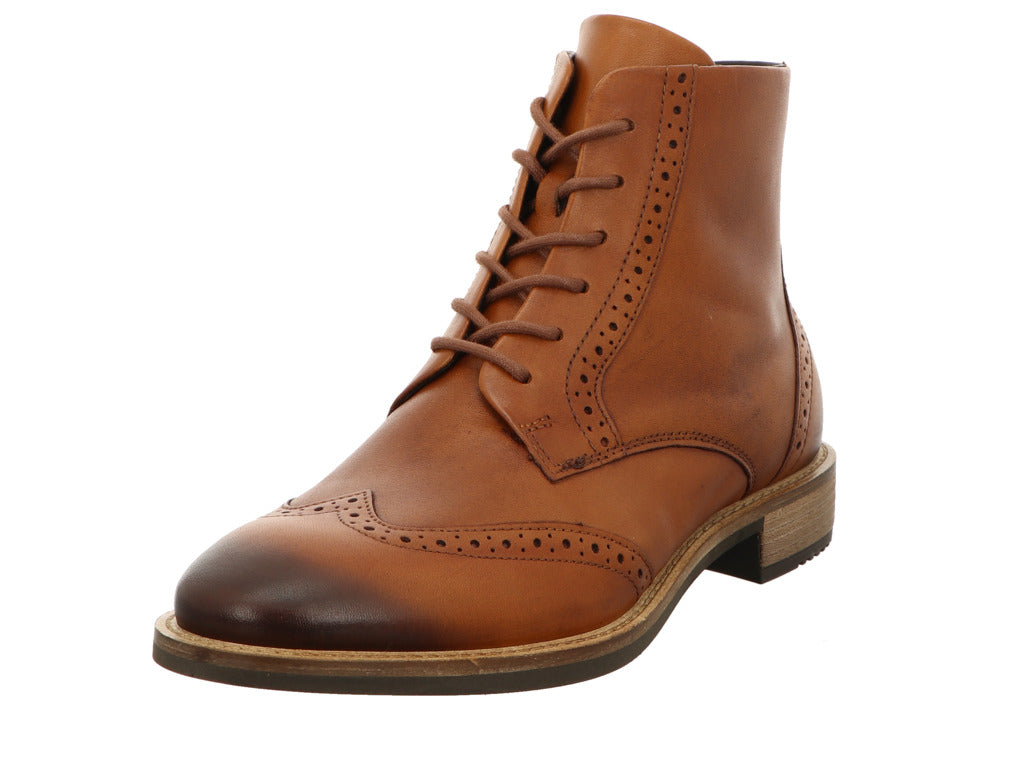 Ecco Lace-up Boots brown - Bartel-Shop