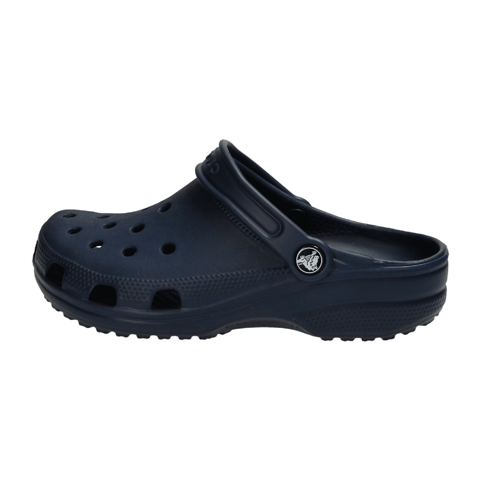 Crocs Kids Classic Clogs 204536-410 - Comfortable Slip-On Shoes in Navy Blue