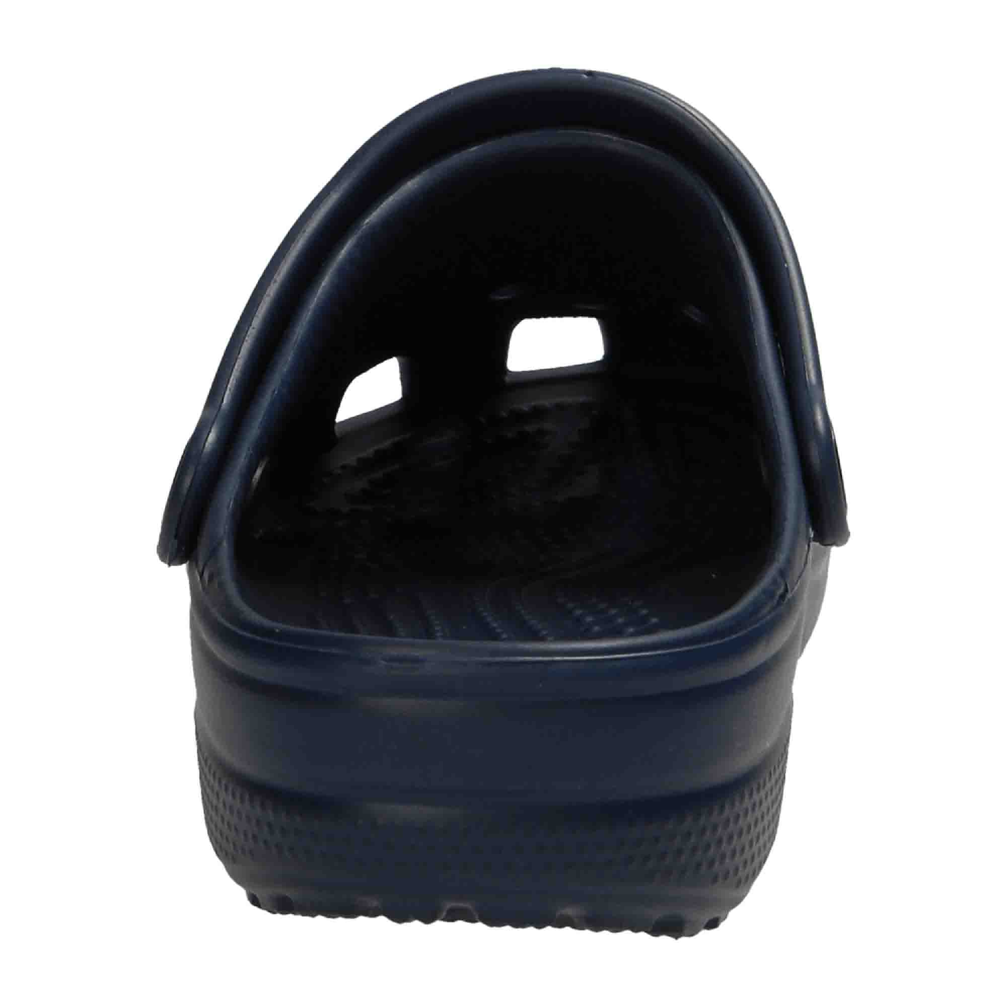 Crocs Kids Classic Clogs 204536-410 - Comfortable Slip-On Shoes in Navy Blue