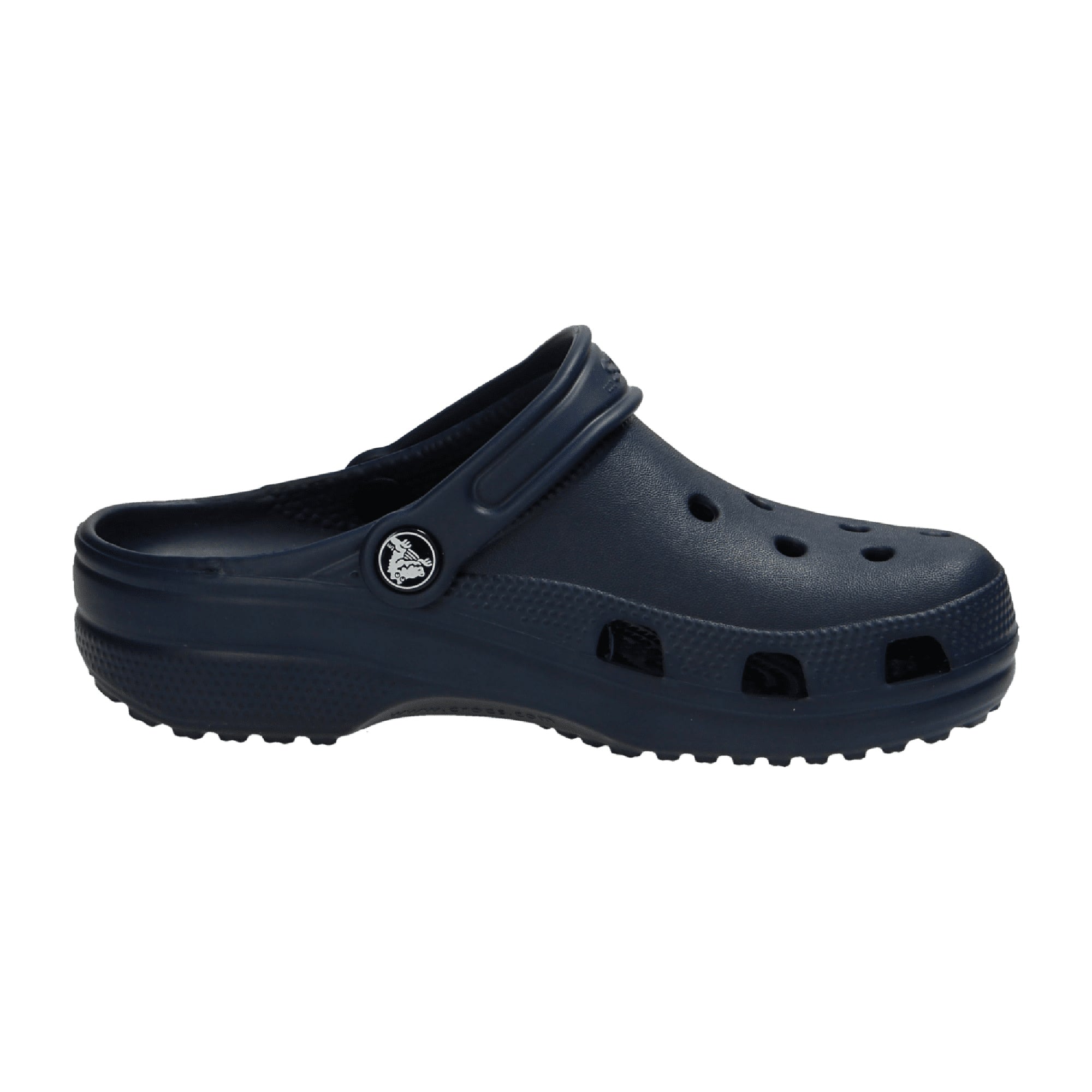 Crocs Kids Classic Clogs 204536-410 - Comfortable Slip-On Shoes in Navy Blue