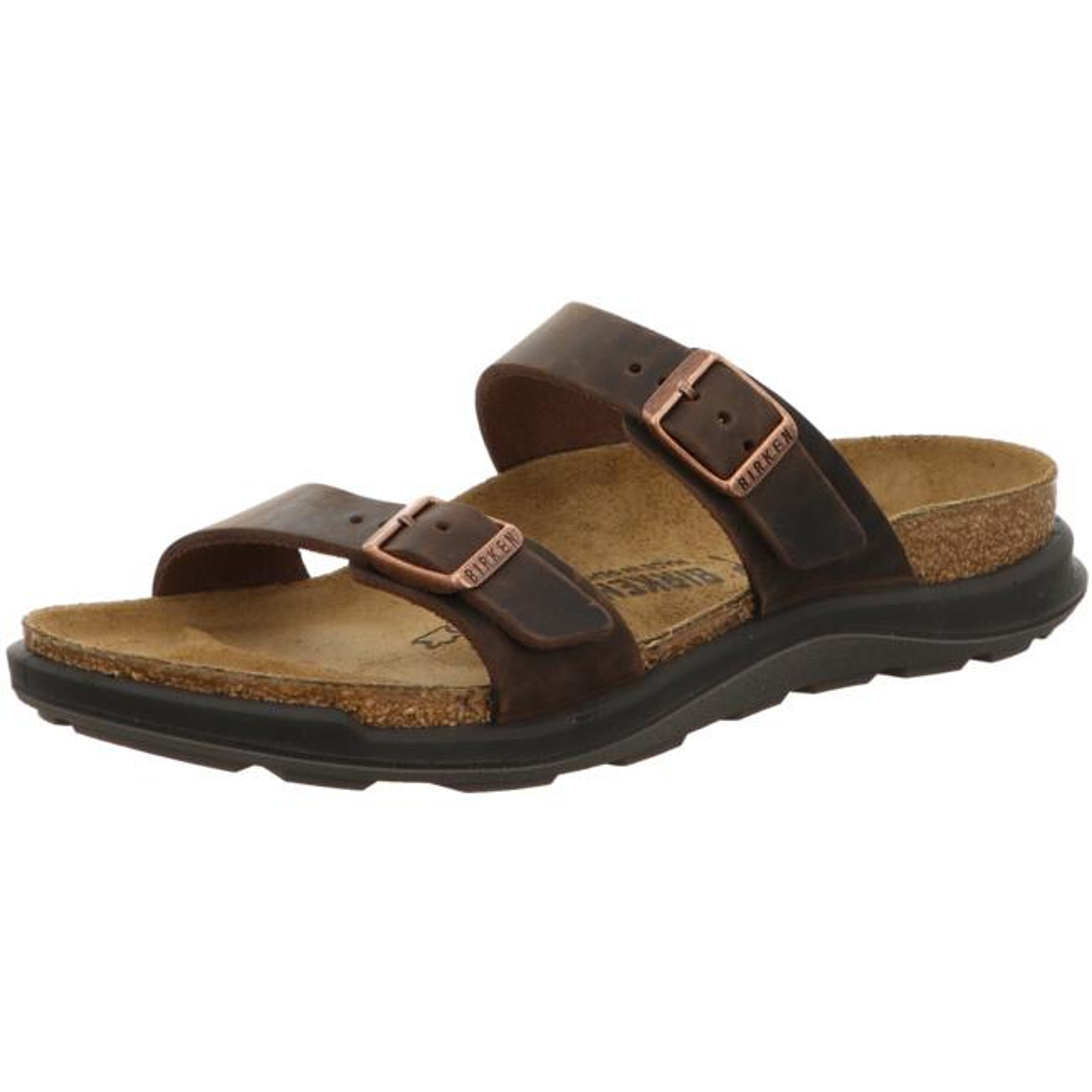 Birkenstock Sierra CT Habana Leather Sandals Slides Shoes Buckle Walk NEW narrow - Bartel-Shop