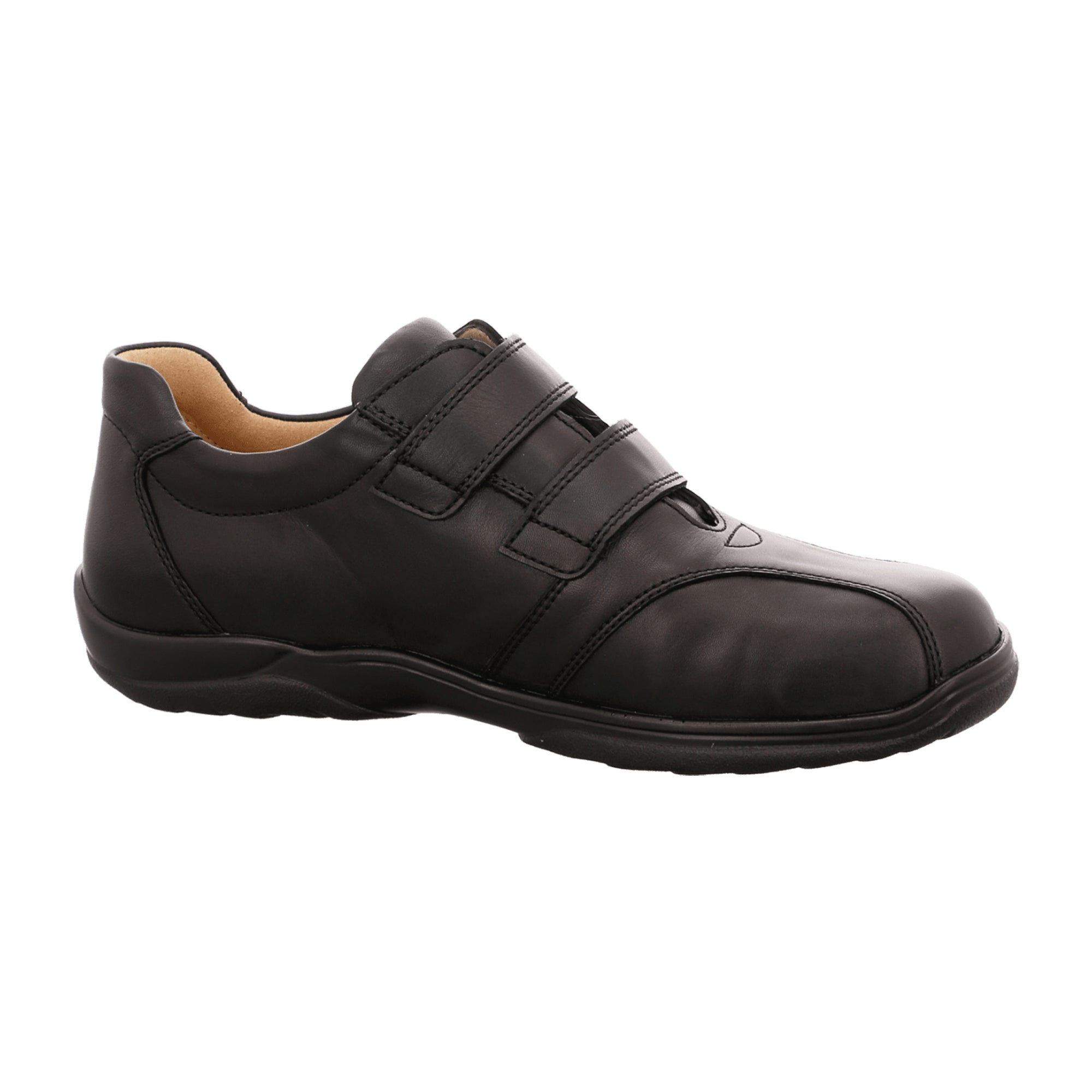 Finn Comfort Cardiff Men's Black Shoes - Stylish & Comfortable Leather Footwear