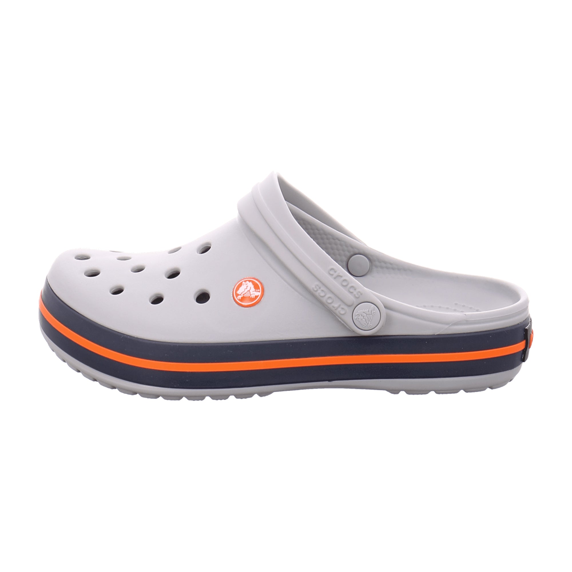 Crocs Crocband Unisex Clogs for Men, Stylish Grey - Perfect for Summer & Indoor