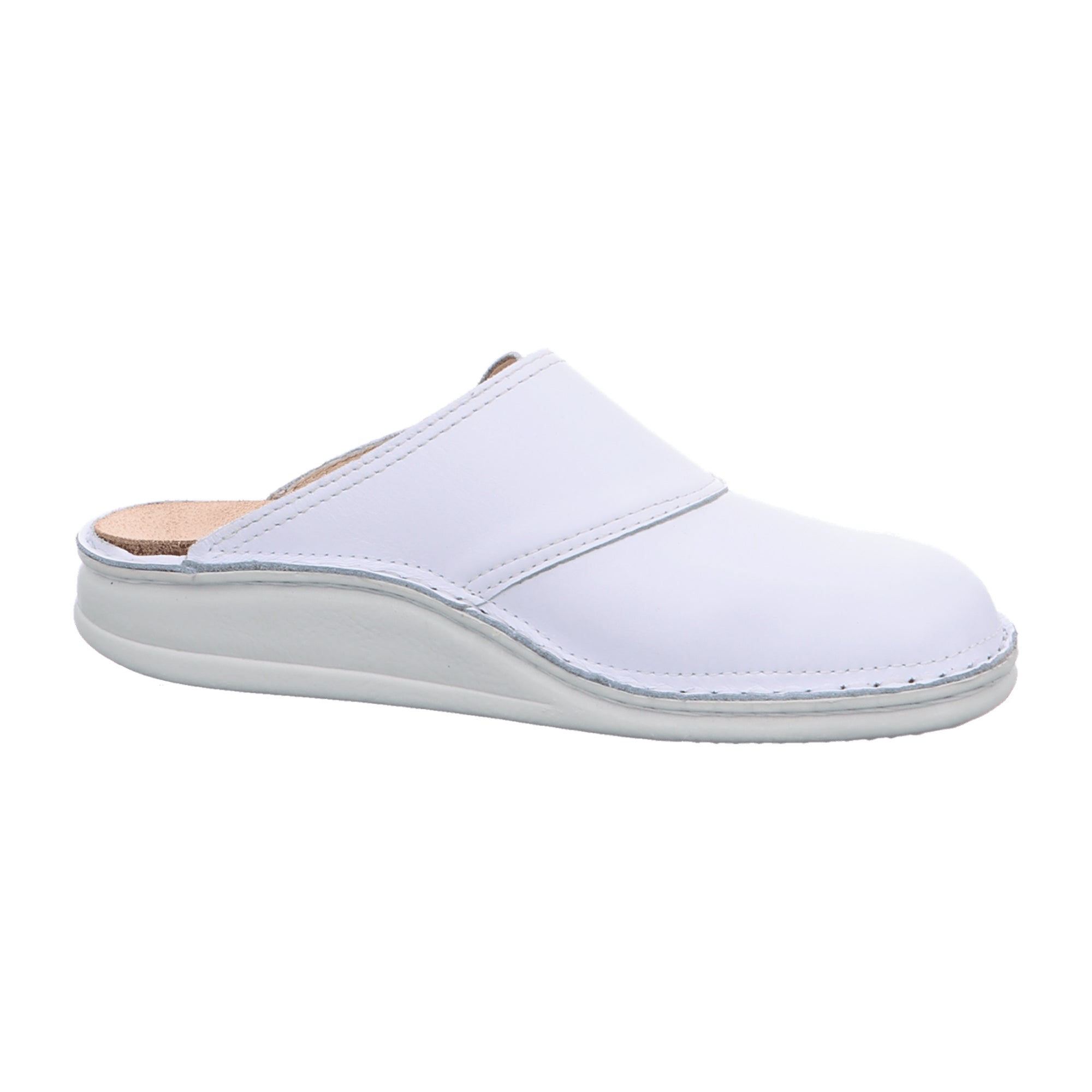 Finn Comfort Women's Comfortable White Slides - Stylish & Durable