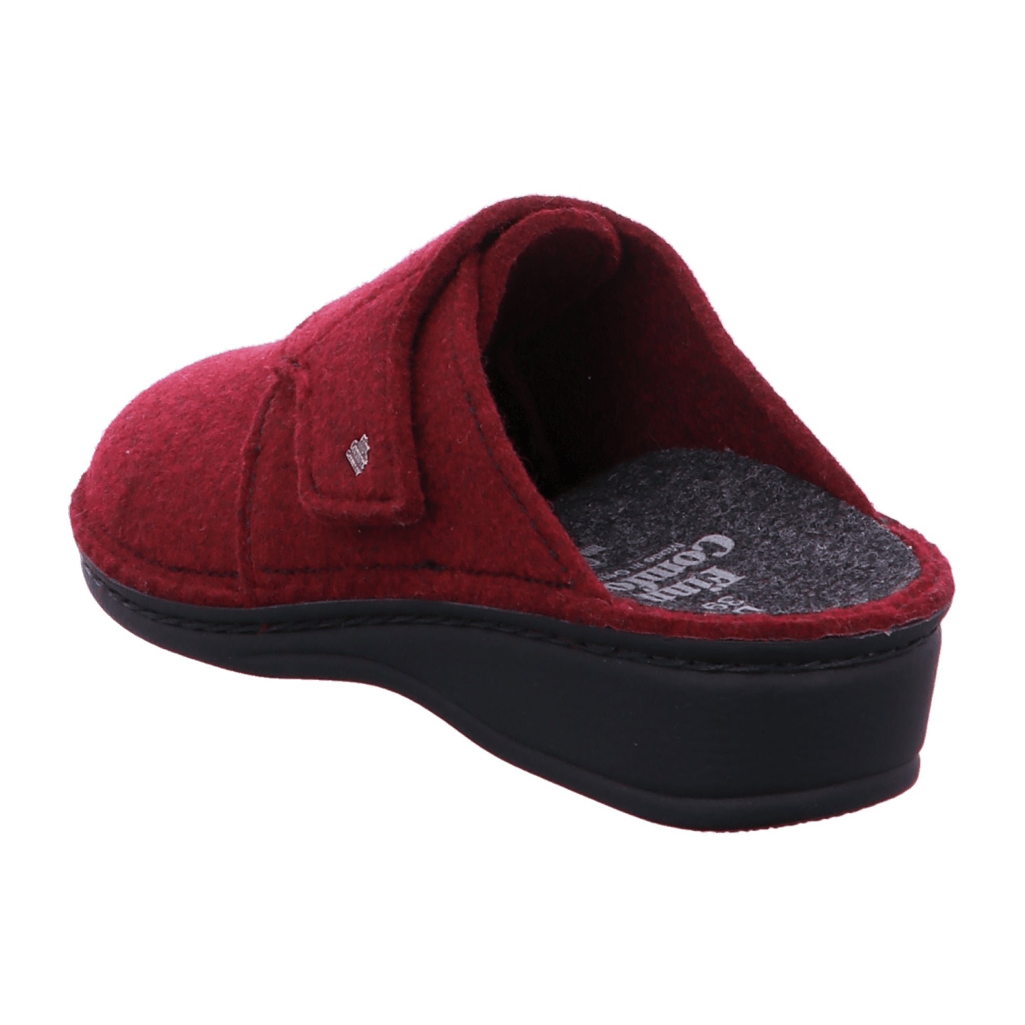 Finn Comfort Andermatt Women's Red Wool Clogs - Comfortable and Stylish Footwear